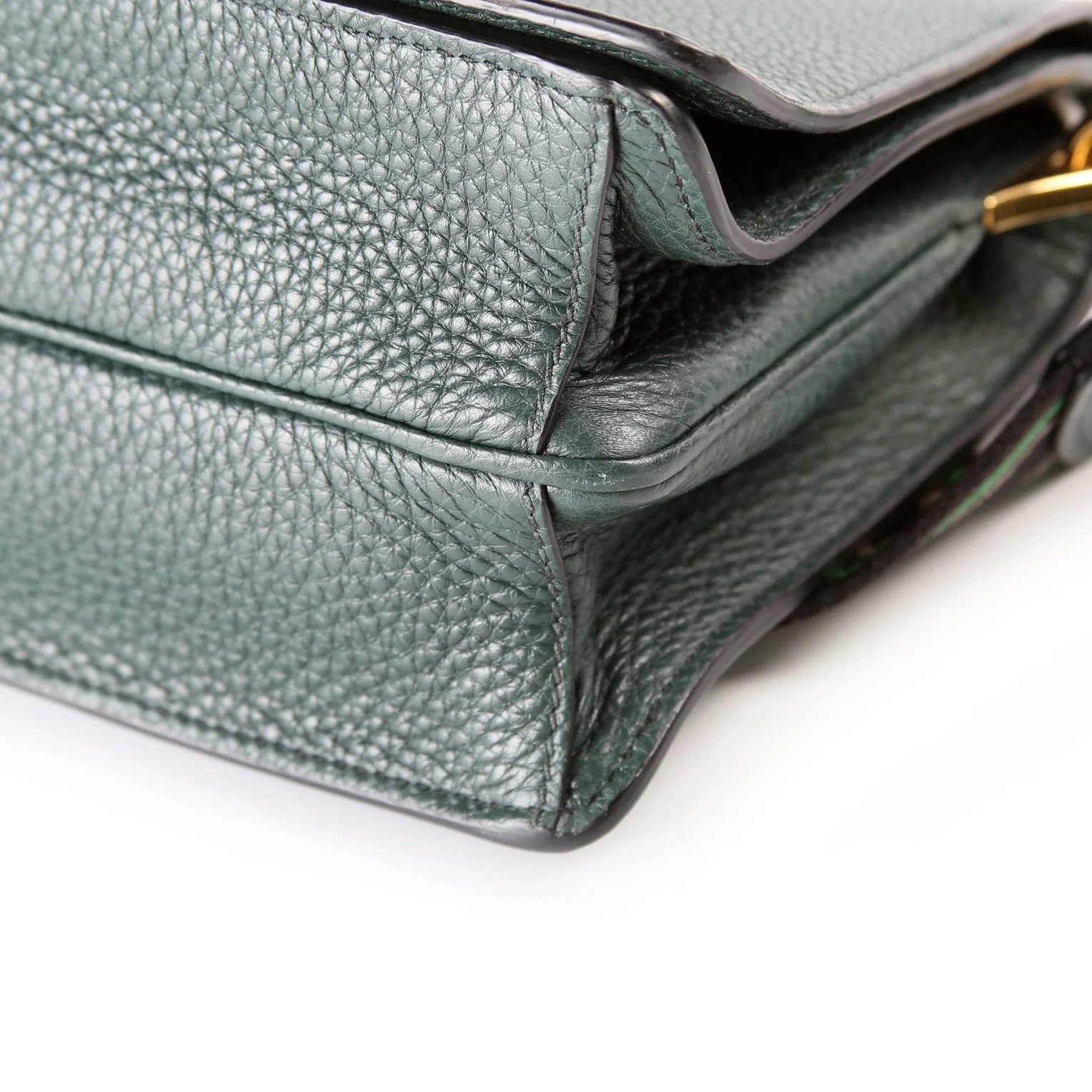 1BD159 Vitello Daino Leather Shoulder Bag - Image 7