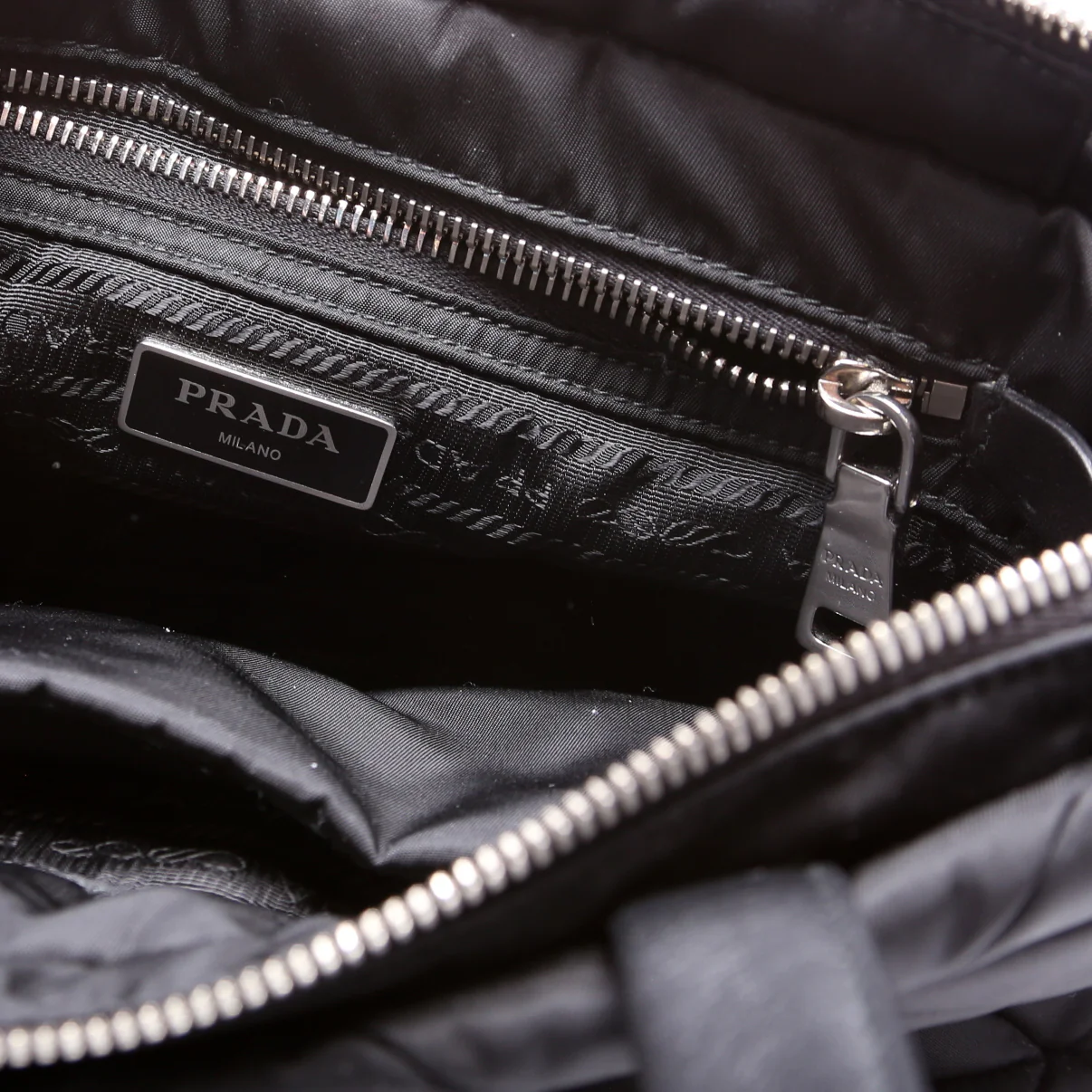 1BG373 Re-Nylon Padded Small Tote - Image 8