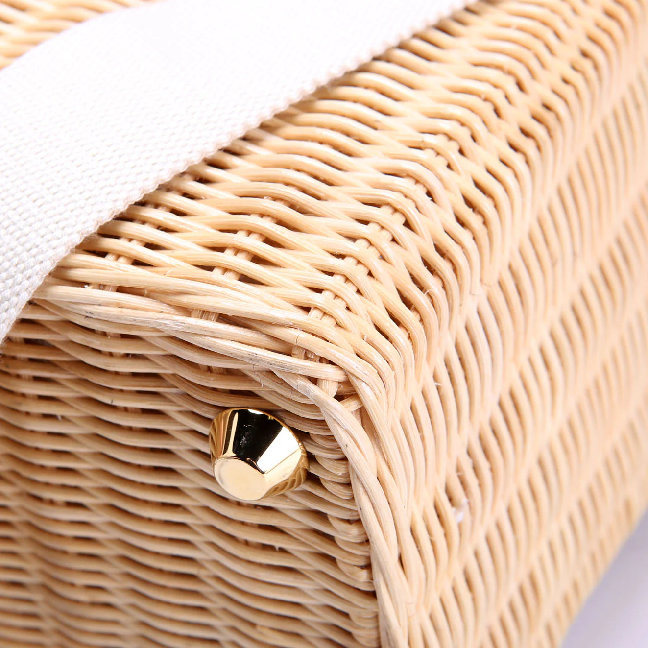 1BG835 Midollino Flower Basket Tote - Image 6
