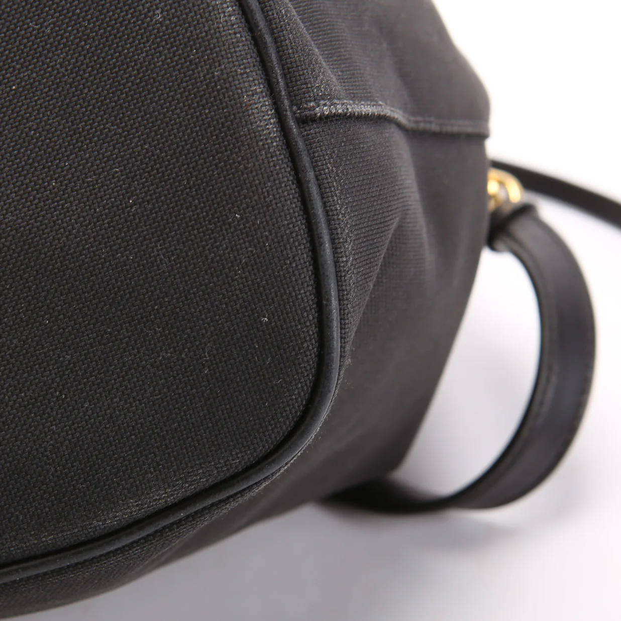 1BH038 Duet Logo Jacquard Bucket Black - Image 8