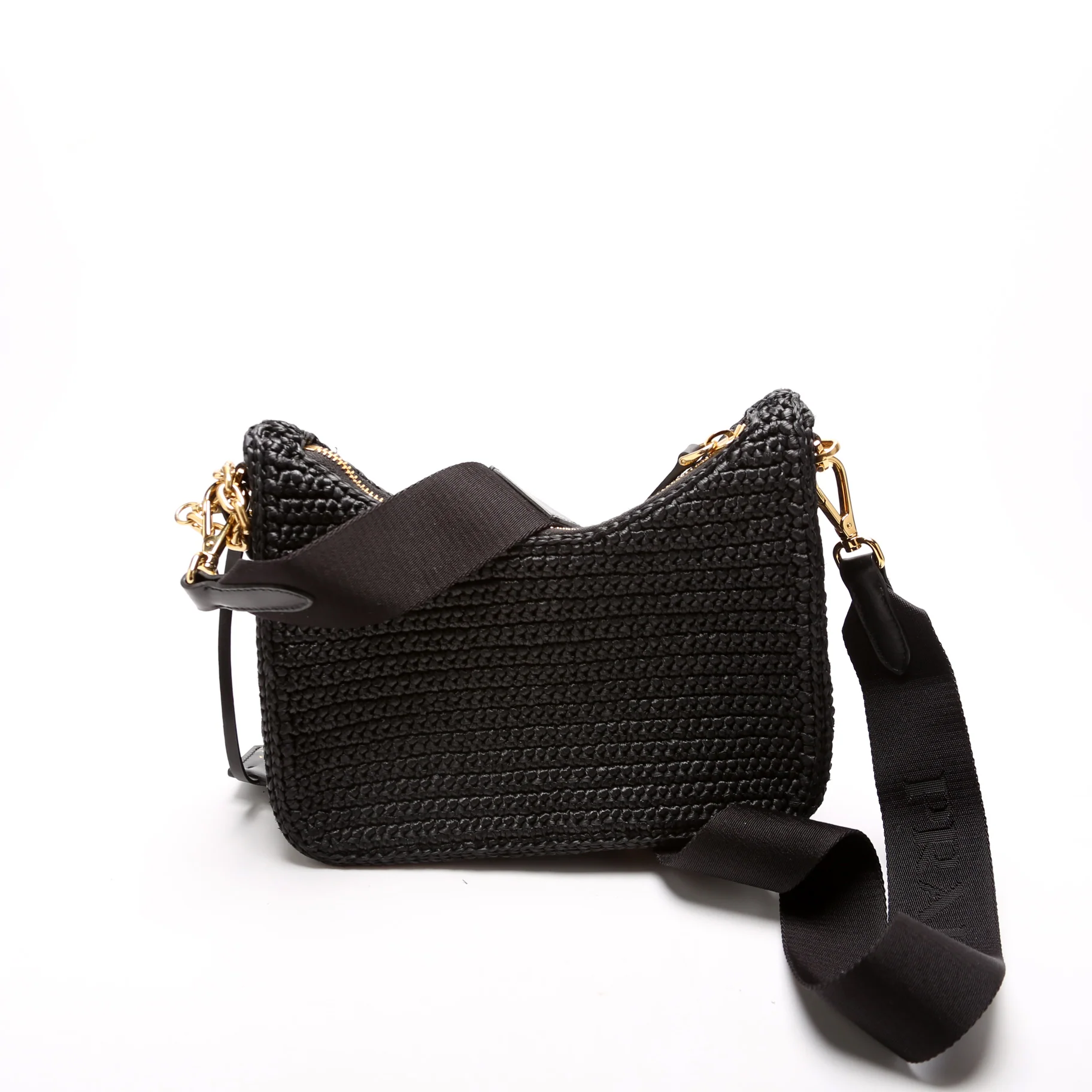 1BH204 Raffia Re-Edition 2005 Shoulder Bag - Image 3