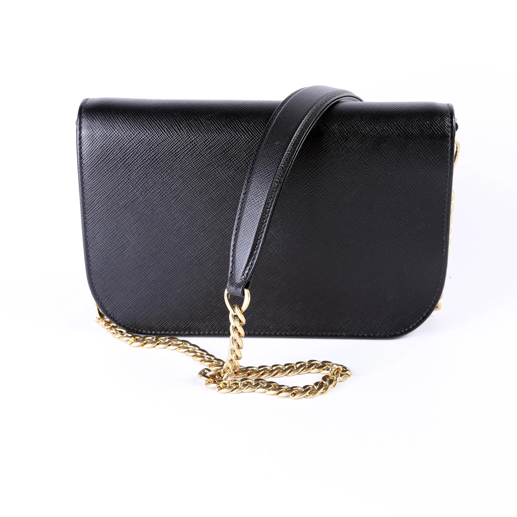 1BP013 Saffiano Lux Flap Crossbody - Image 2