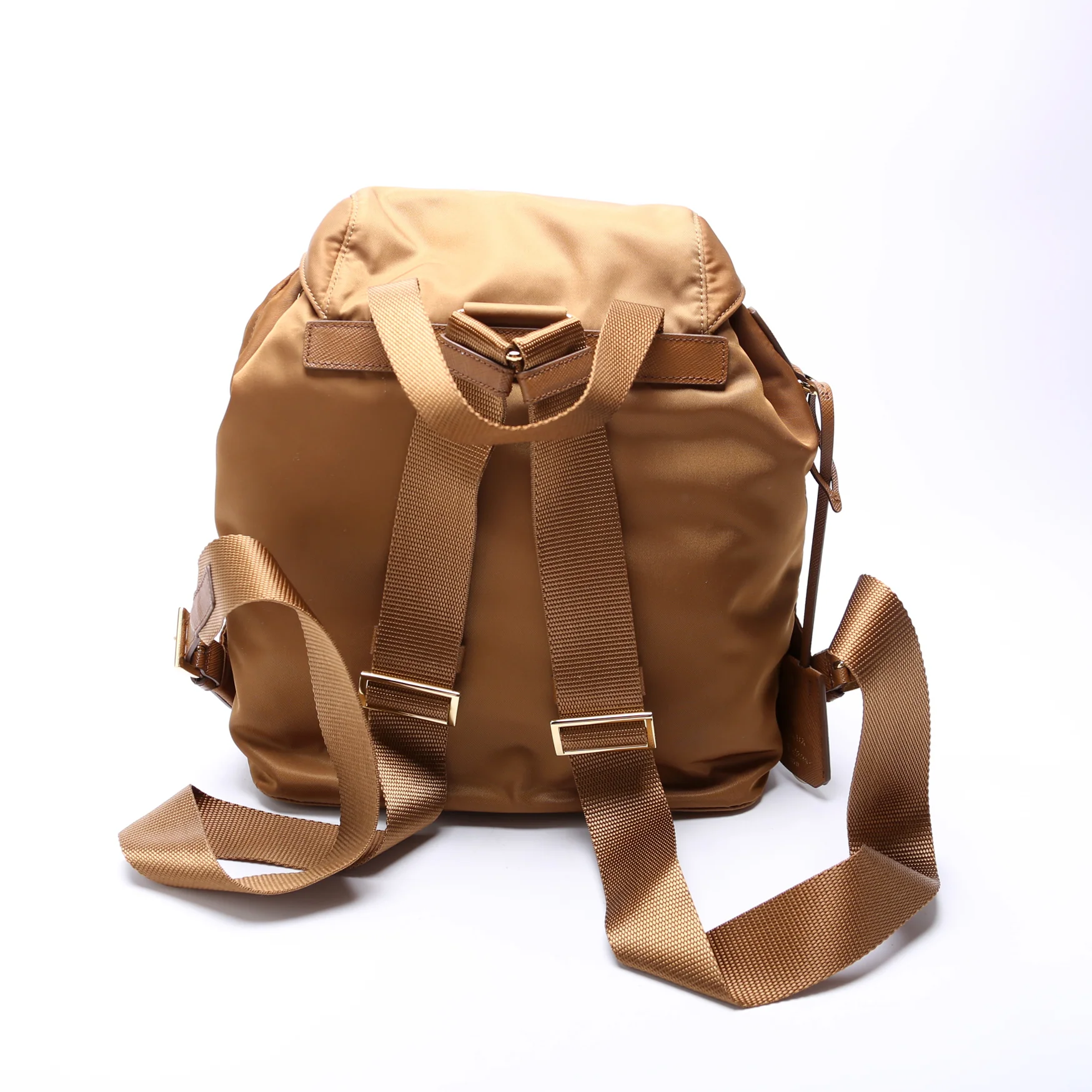 1BZ677 Re-Edition 1978 Re-Nylon Backpack Small Brown - Image 3