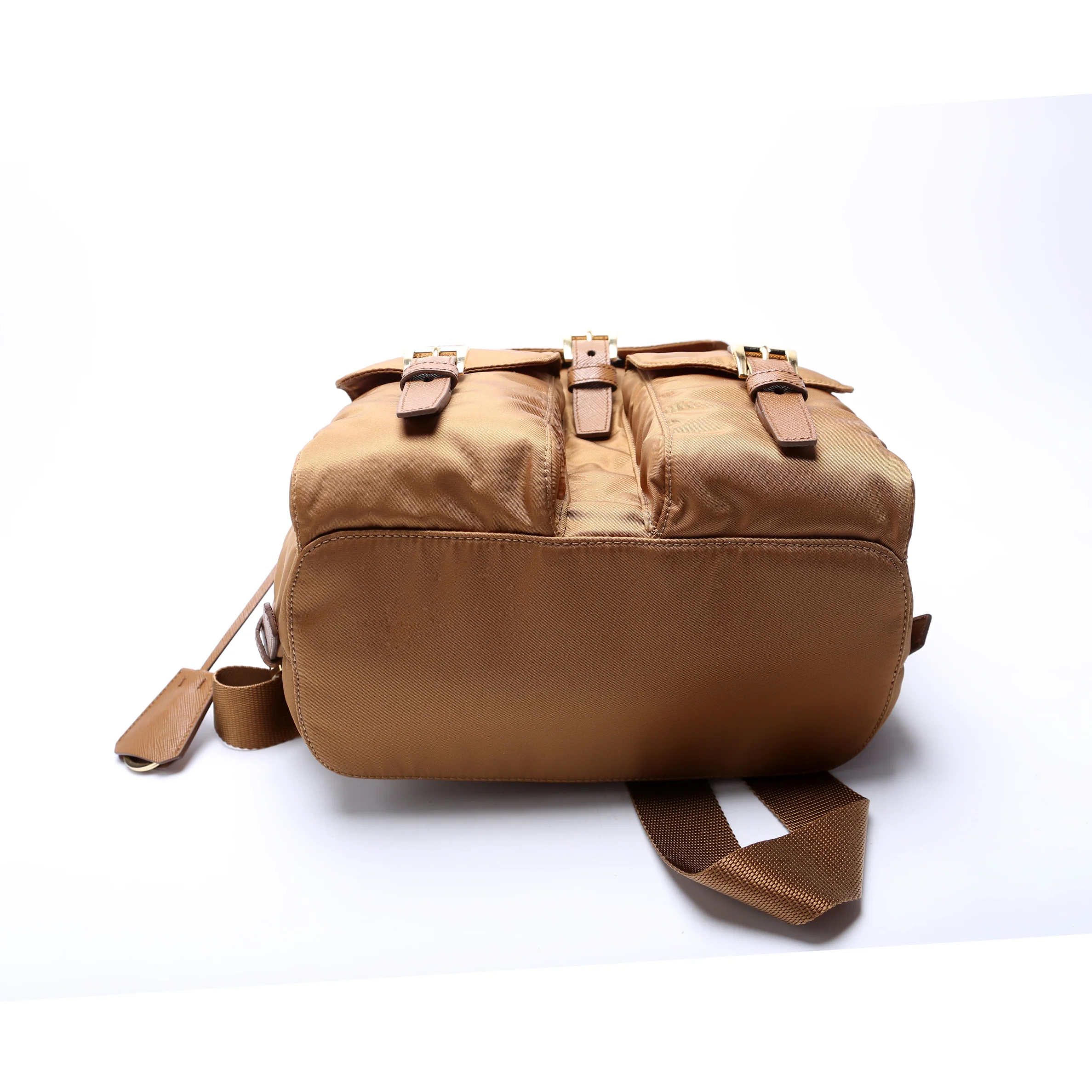 1BZ677 Re-Edition 1978 Re-Nylon Backpack Small Brown - Image 5