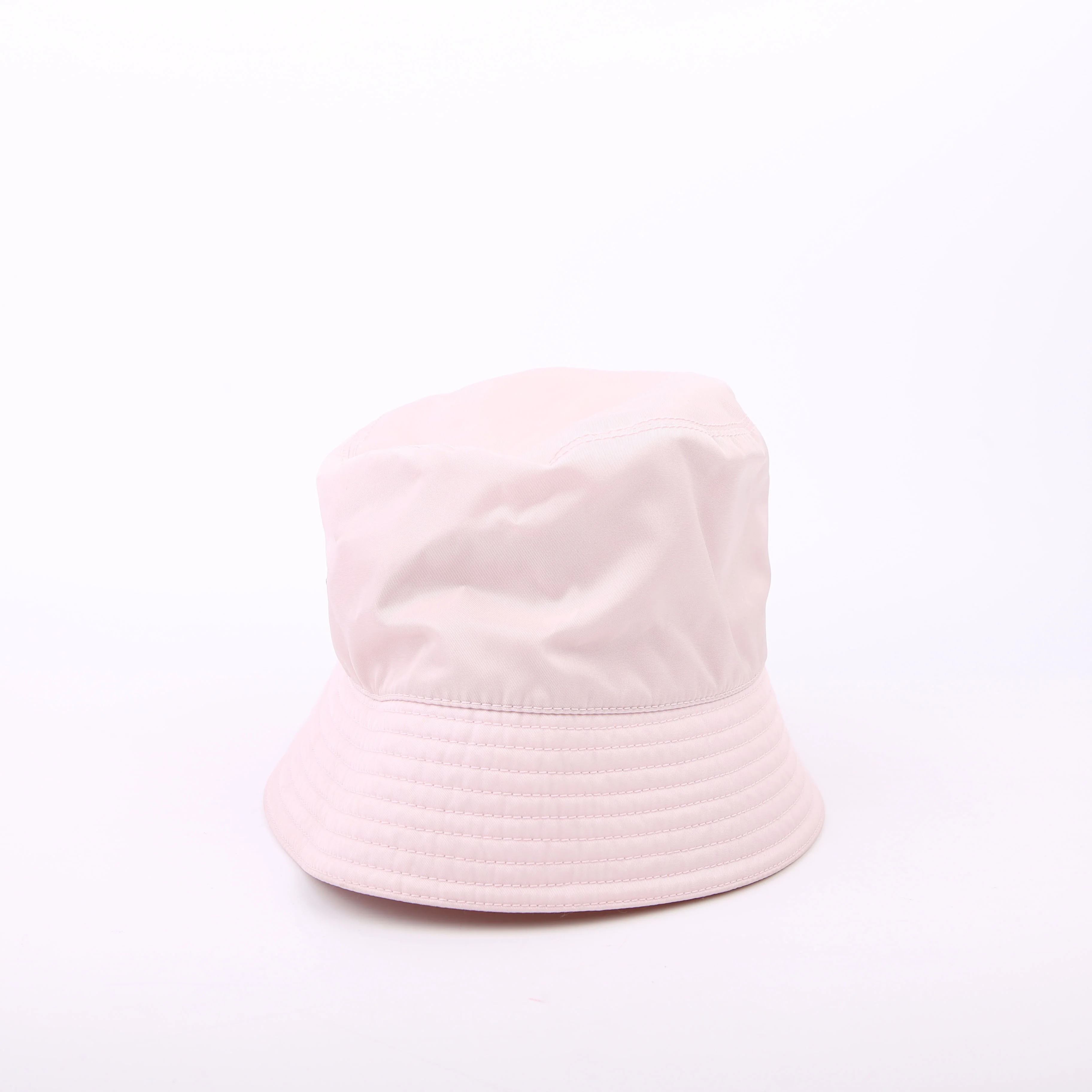 1HC137 Re-Nylon Triangle Logo Bucket Size XS Pink - Image 4
