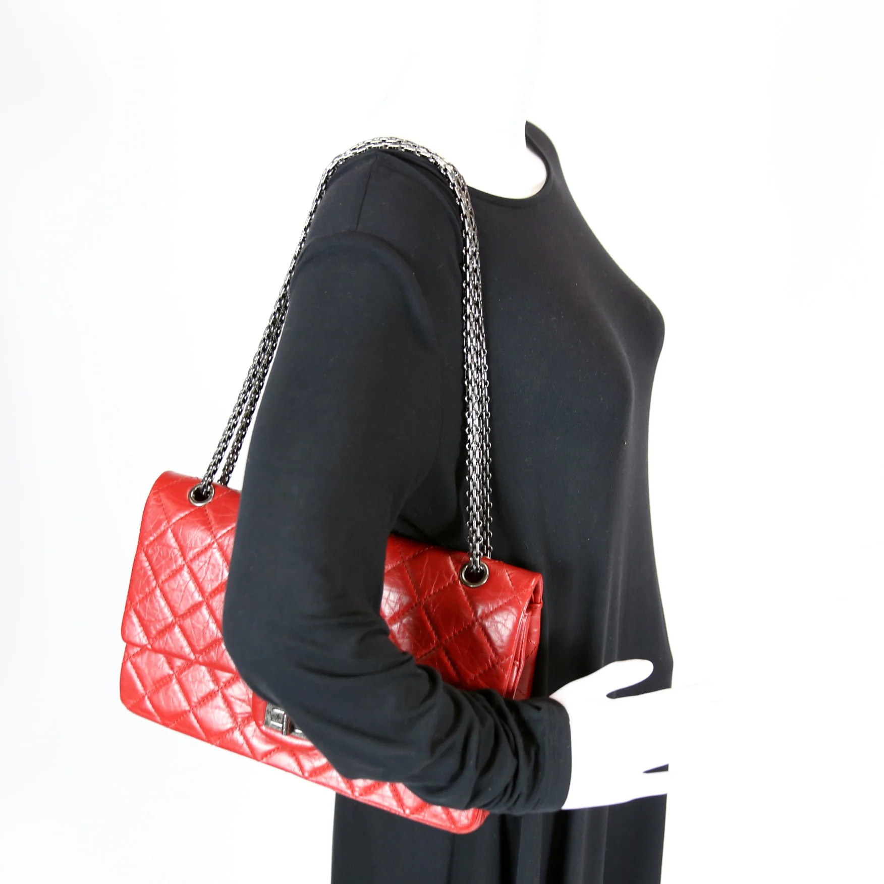 2.55 Reissue 227 Aged Calfskin 16-20M - Image 11