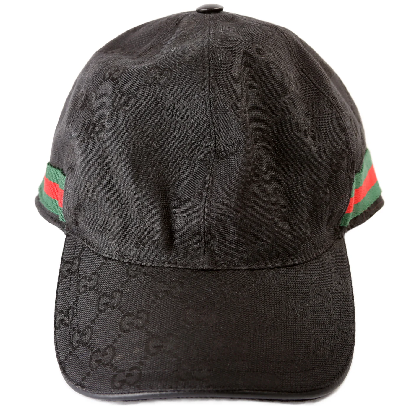200035 GG Canvas Web Hat Size Large