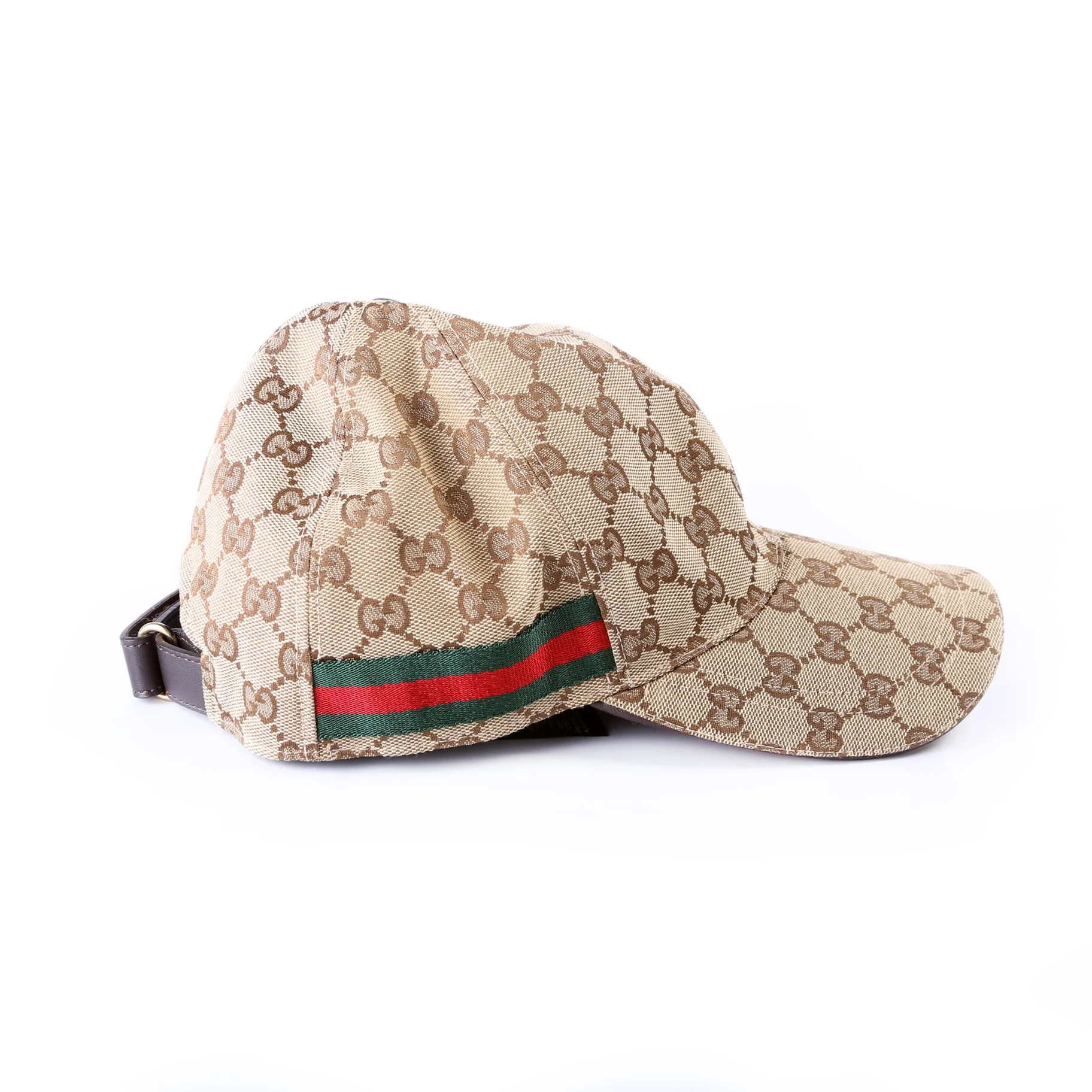 200035 GG Canvas Web Hat Size Medium - Image 3