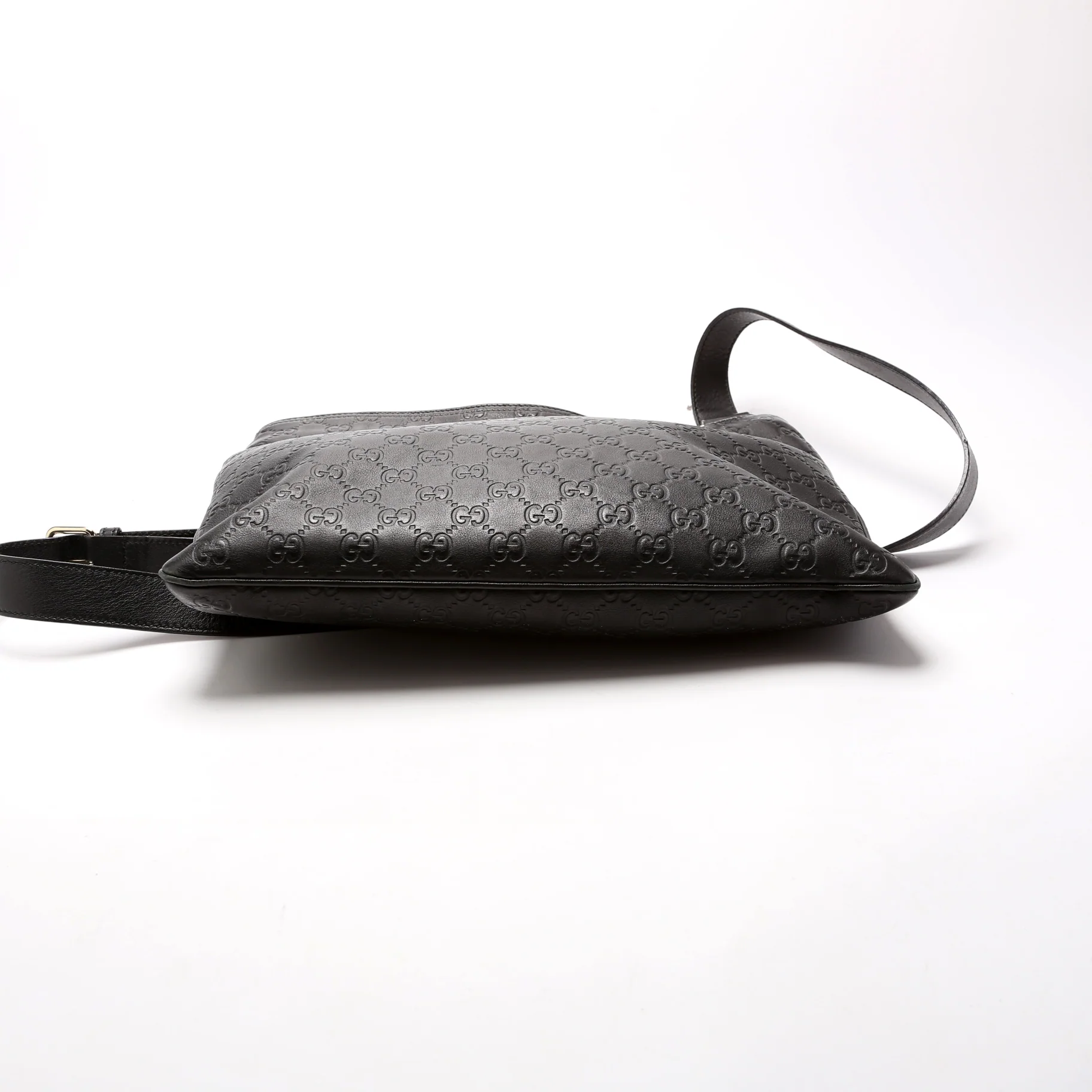 201446 002123 Guccissima Leather Messenger Bag - Image 4