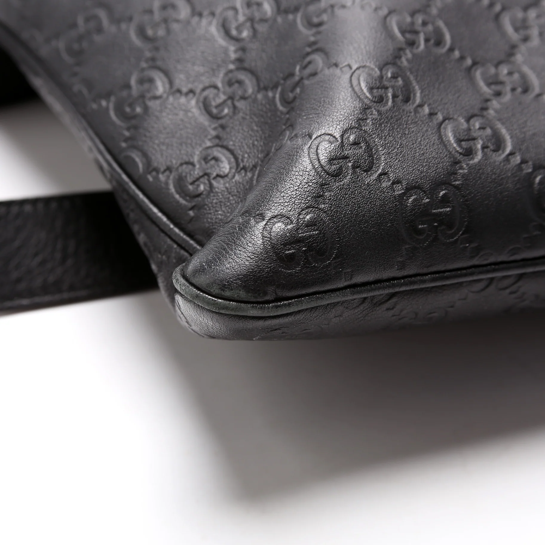 201446 002123 Guccissima Leather Messenger Bag - Image 5