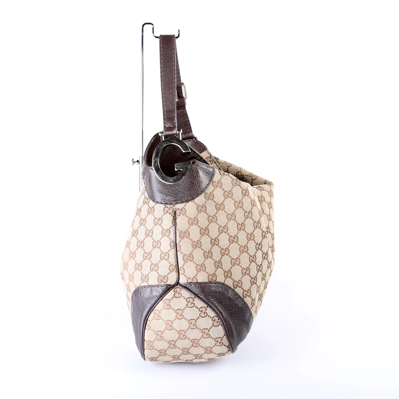 203506 GG Canvas Charlotte Medium Hobo - Image 4