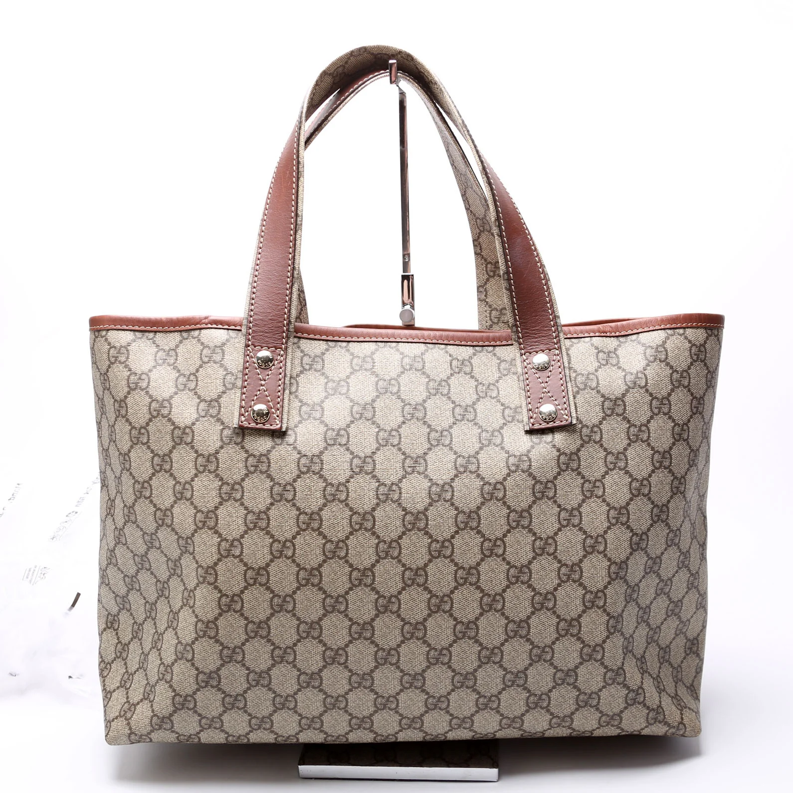 211134 Sherry Line Tote Beige/Brown - Image 3