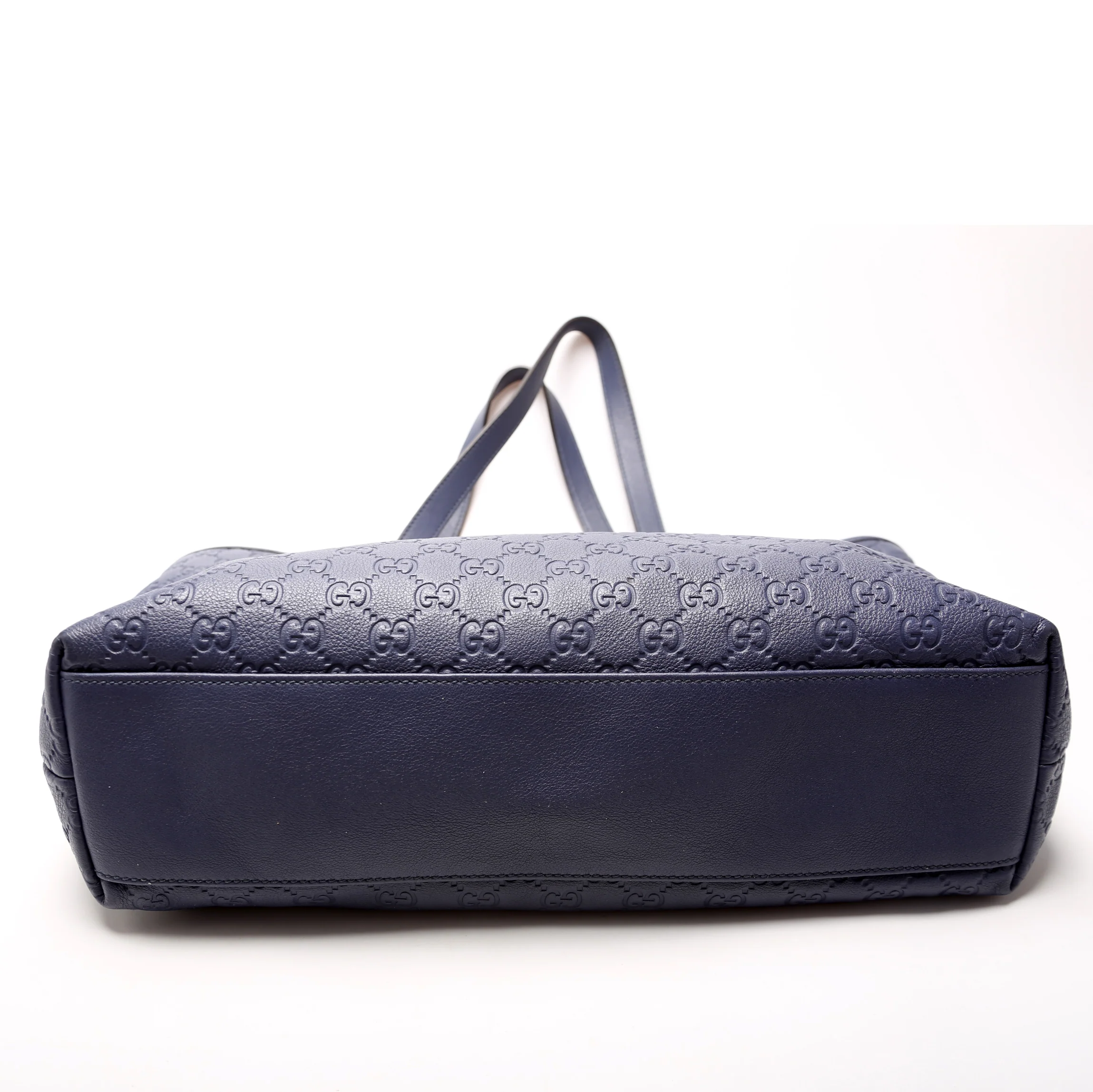 211137 Guccissima Leather Medium Zip Tote - Image 4