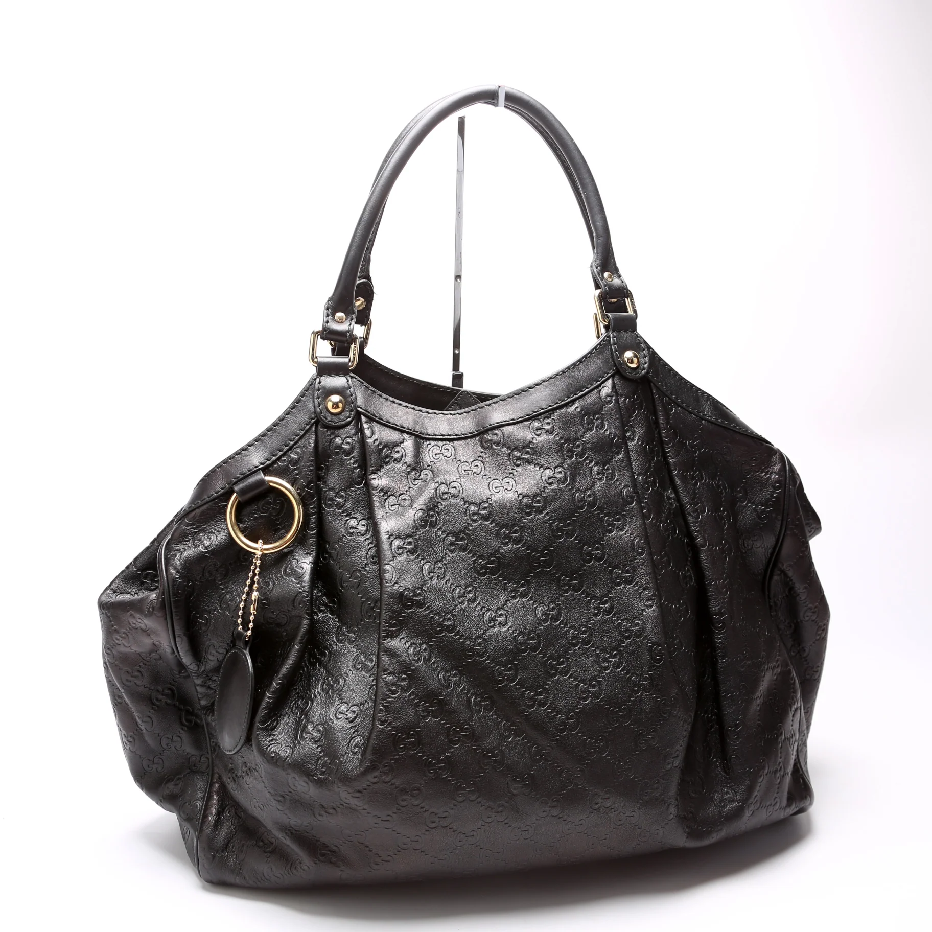 211942 Sukey Leather Large Black - Image 2