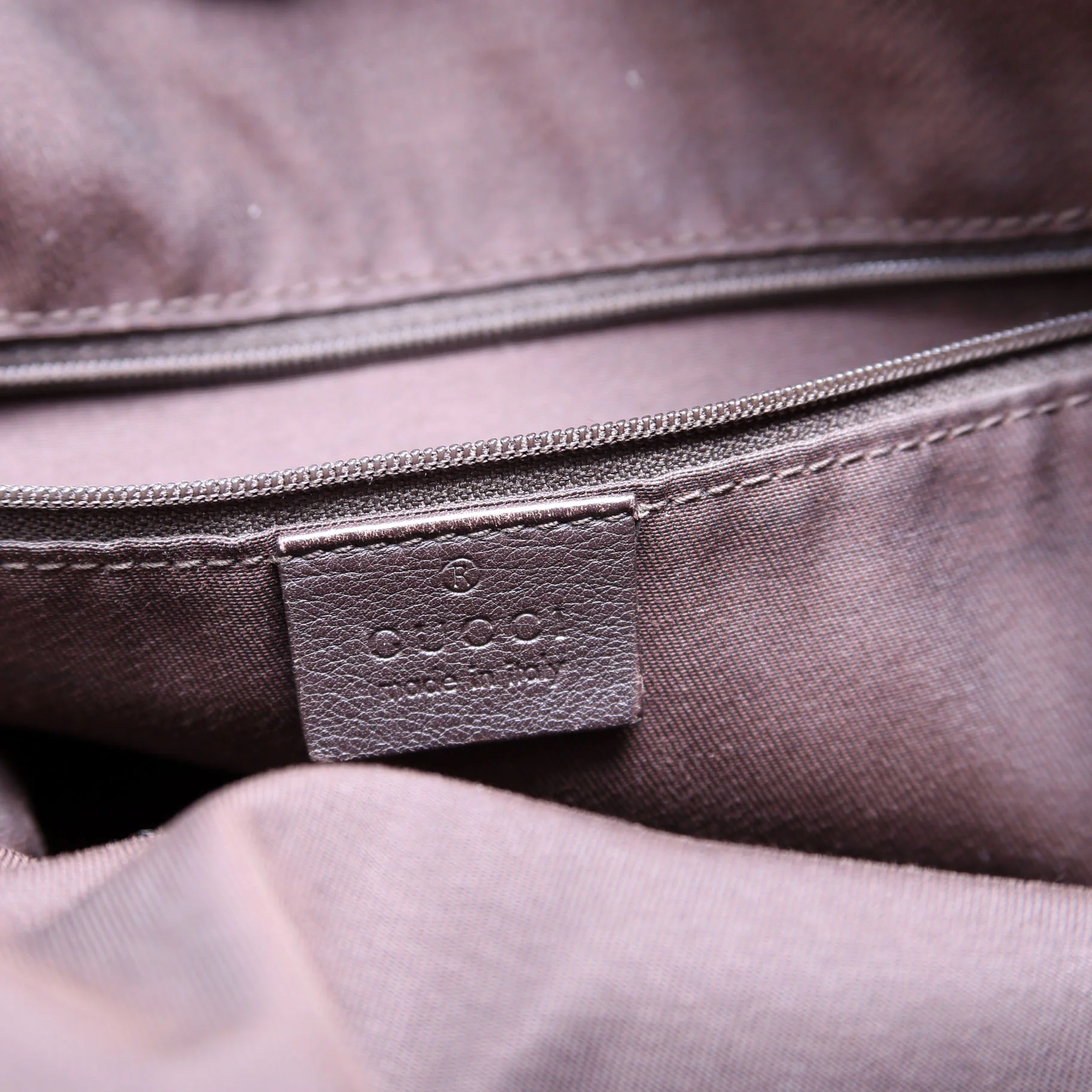 211943 Sukey GG Canvas Large Brown - Image 12