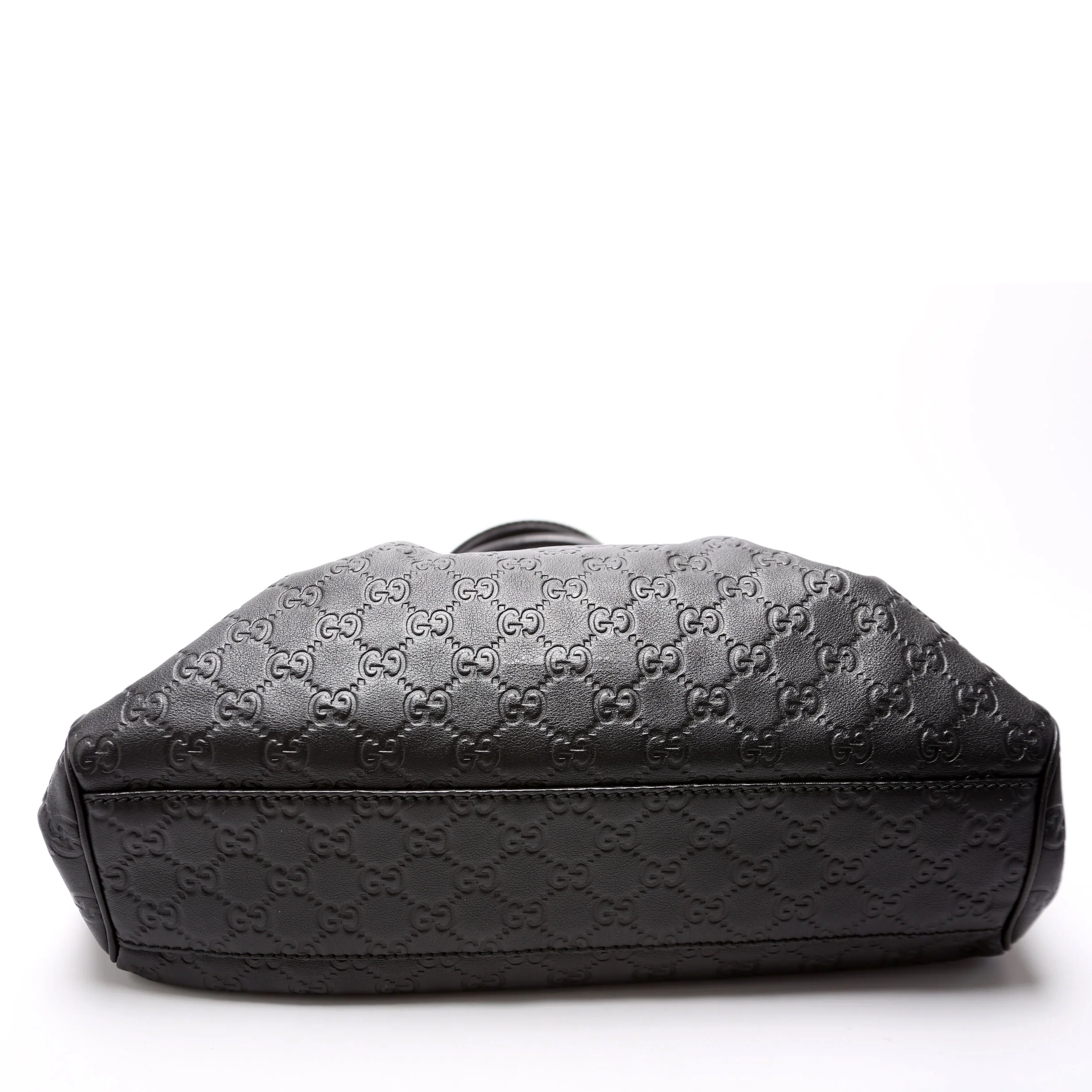 211944 Sukey GG Leather Medium Black - Image 4
