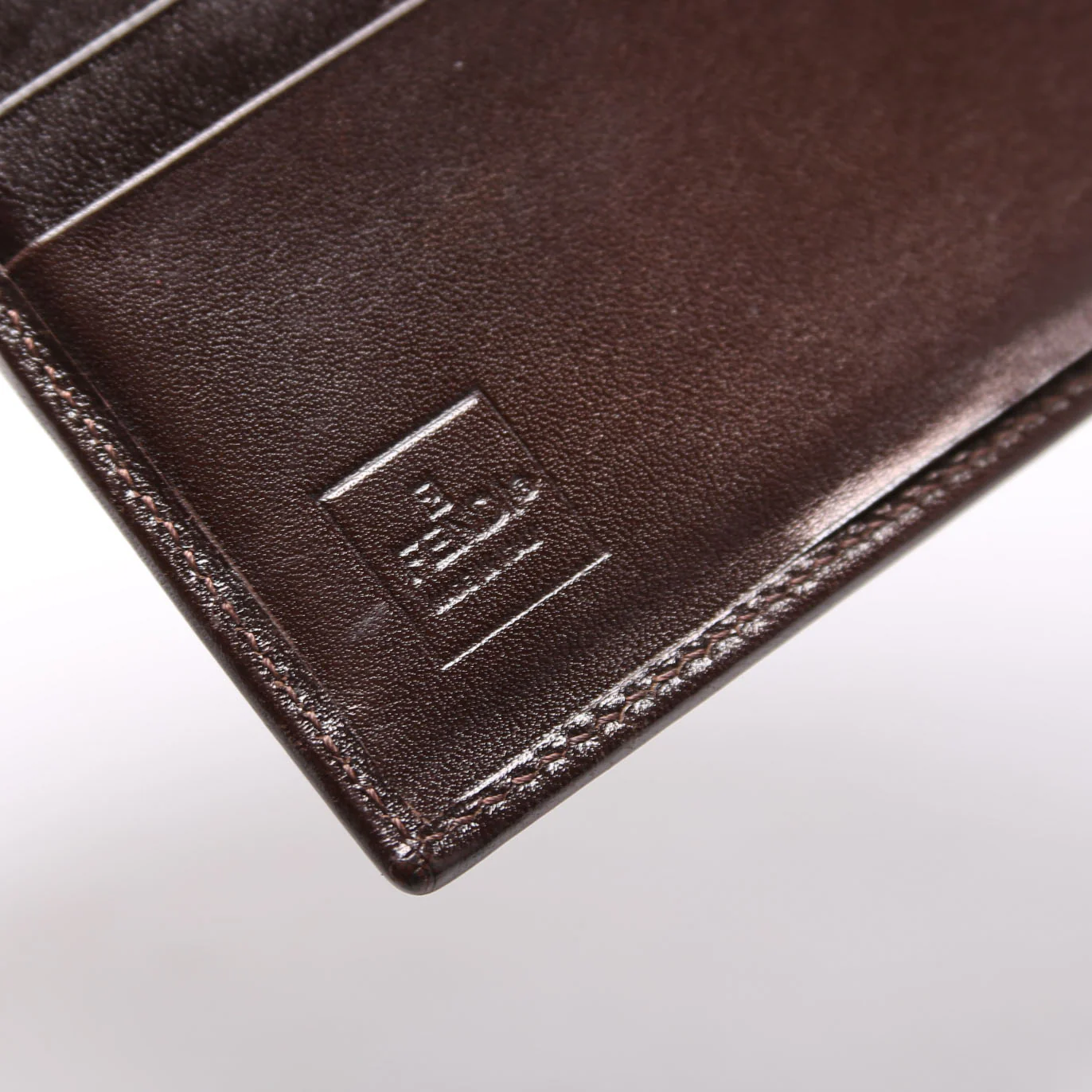 2266 Zucca Compact Bifold Wallet Brown - Image 6
