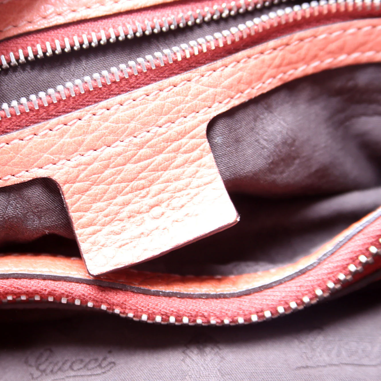 232947 GG Canvas Bamboo Tote - Image 12