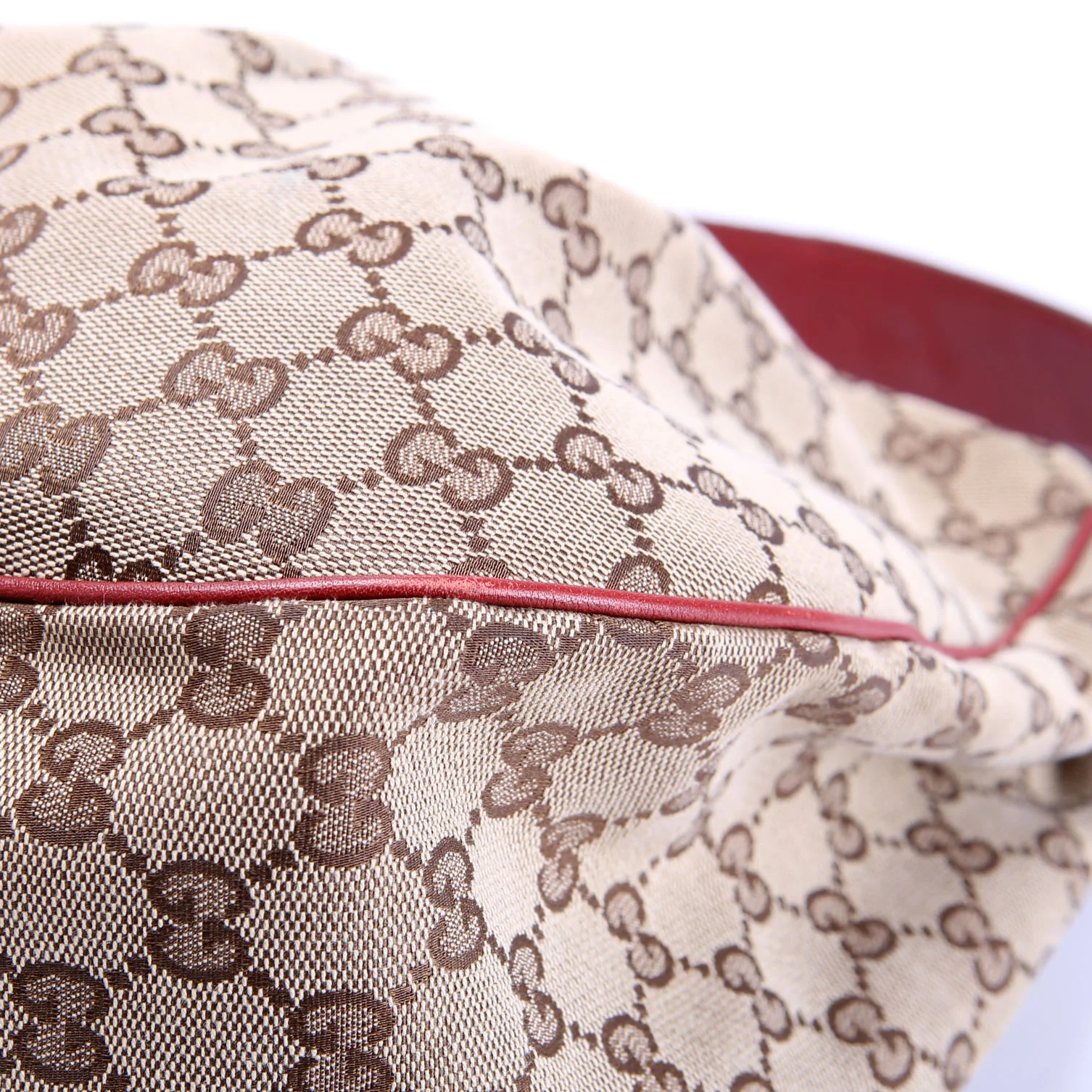 232955 Sukey Canvas Hobo Medium Red - Image 6