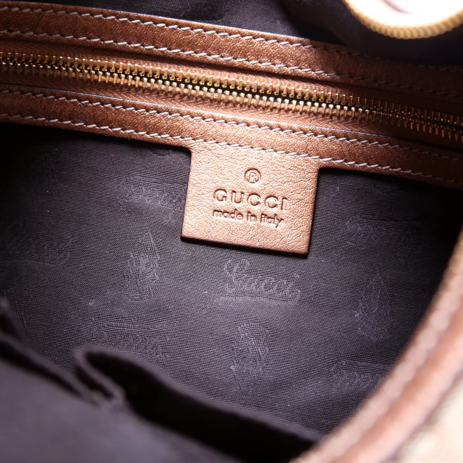 232962 GG Canvas Twins Hobo Brown/Tan - Image 10