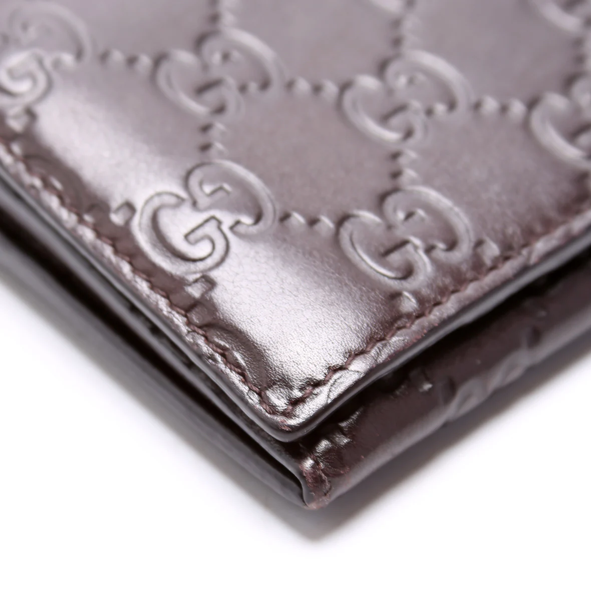 233154 Guccissima Continental Wallet Brown - Image 5