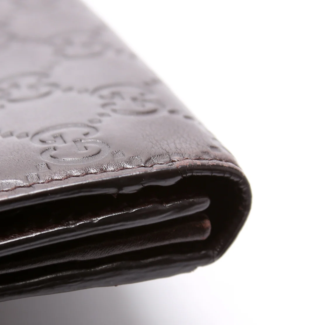 233154 Guccissima Continental Wallet Brown - Image 8