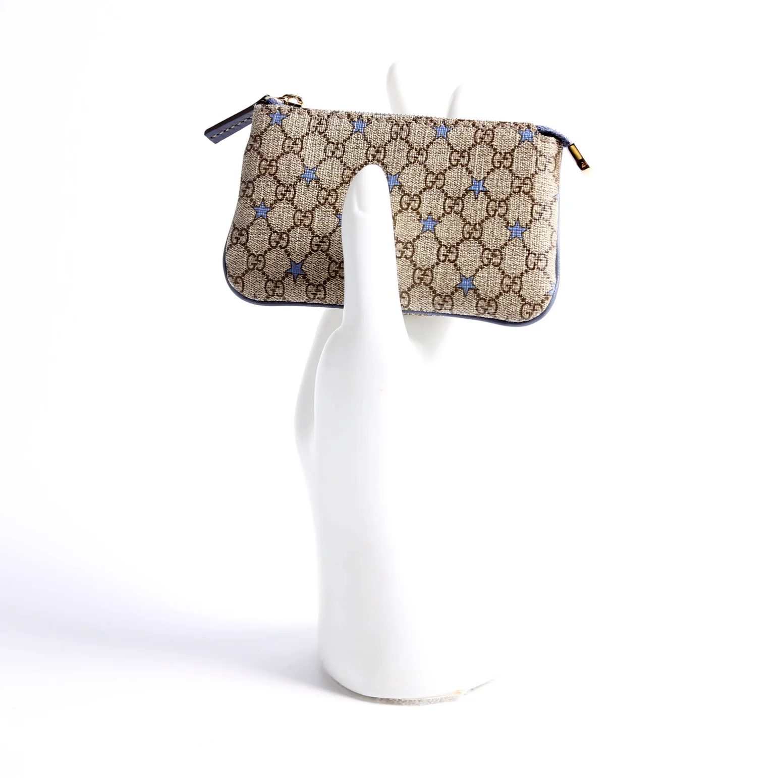 233183 GG Supreme Stars Key Pouch Blue - Image 11