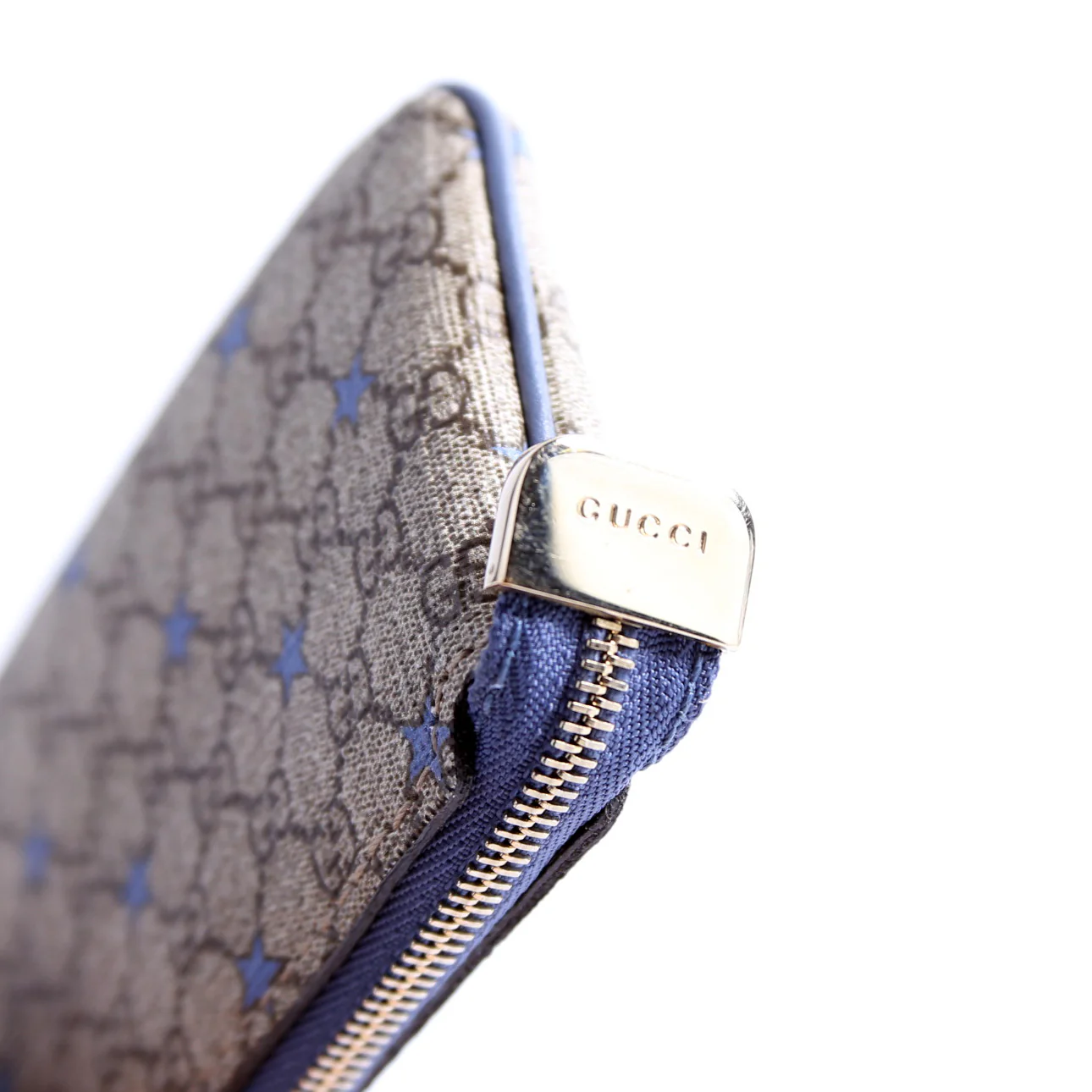 233183 GG Supreme Stars Key Pouch Blue - Image 8