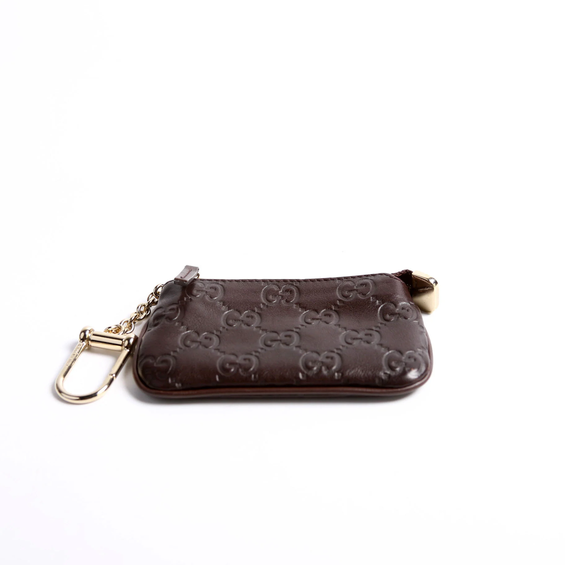 233183 Guccissima Key Pouch Brown - Image 3