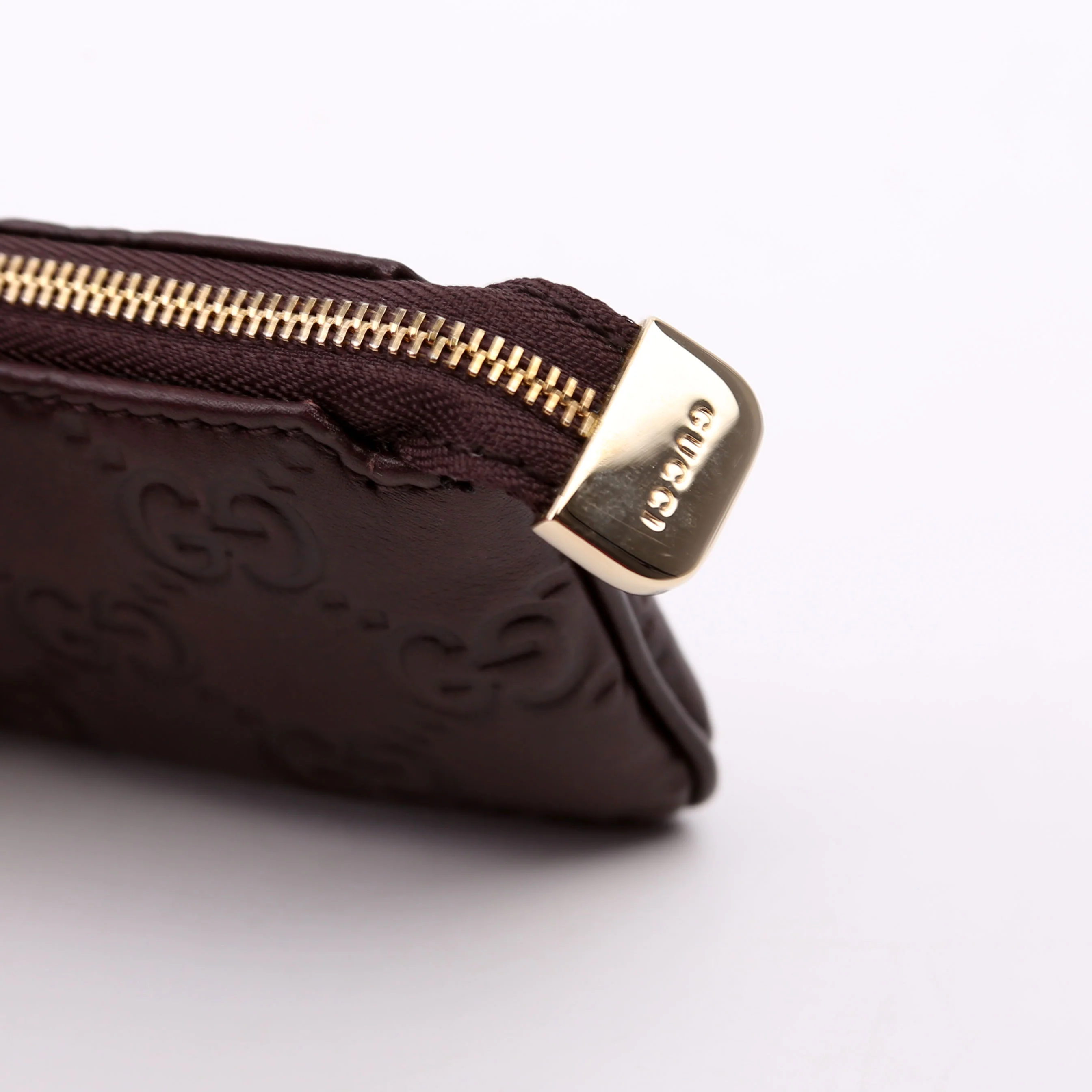 233183 Guccissima Key Pouch Brown - Image 8