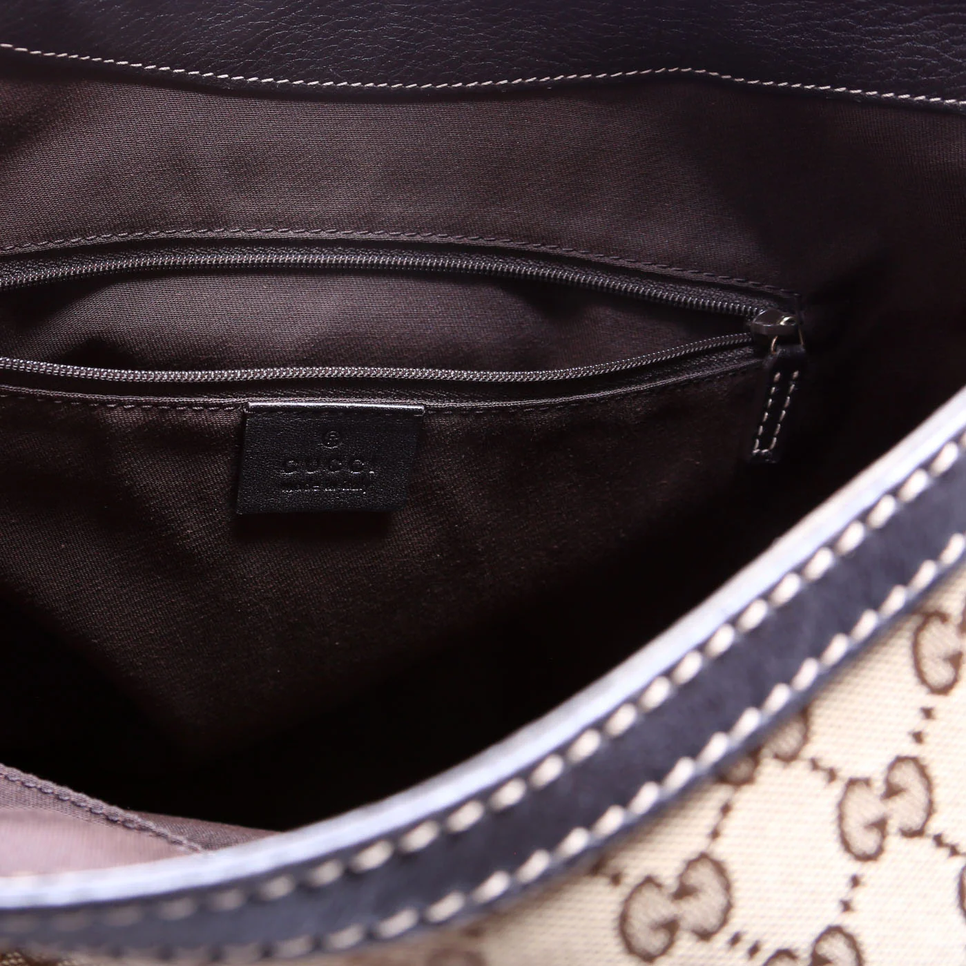 233604 GG Canvas New Ladies Web Large Hobo - Image 9