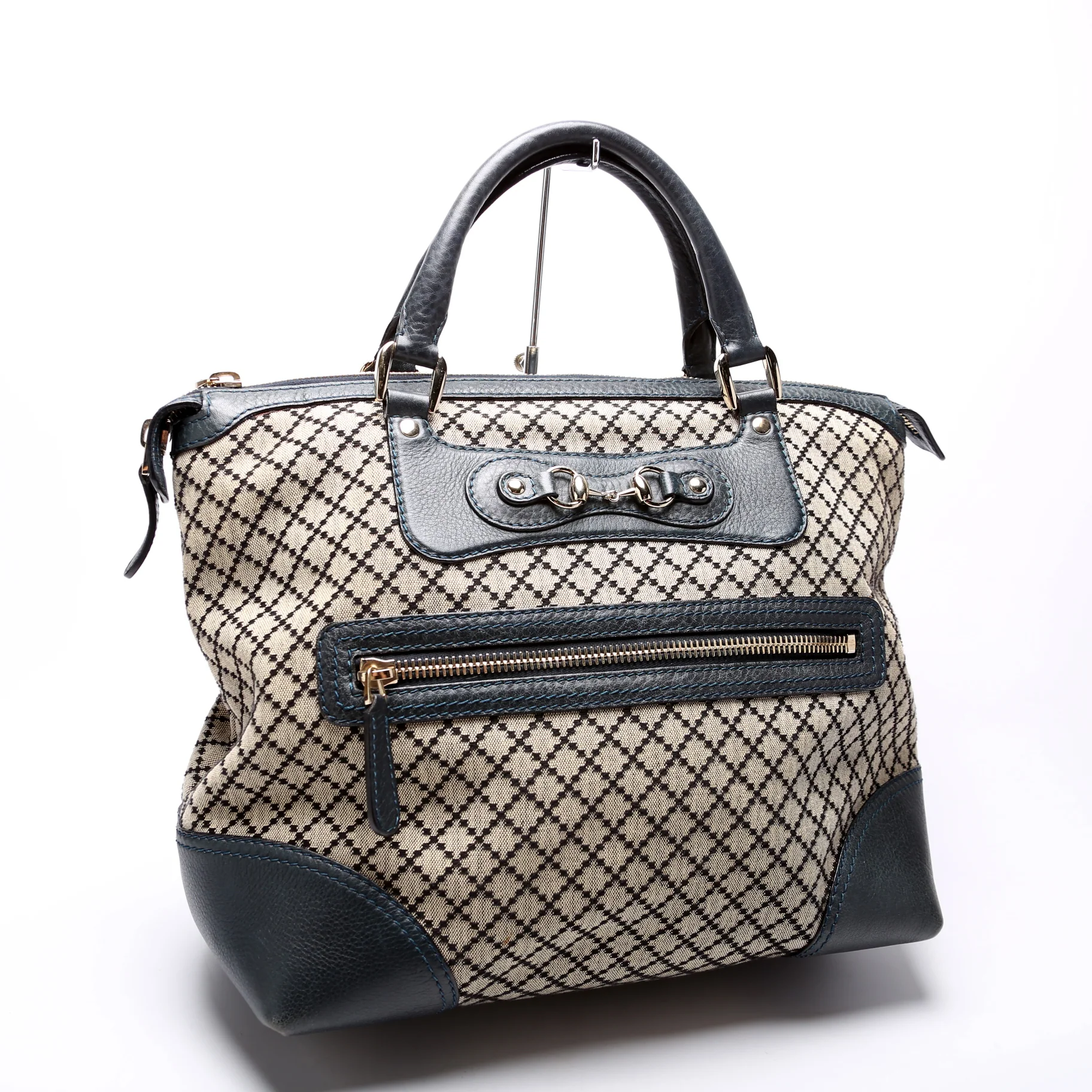 247283 Diamante Canvas Catherine Tote - Image 2