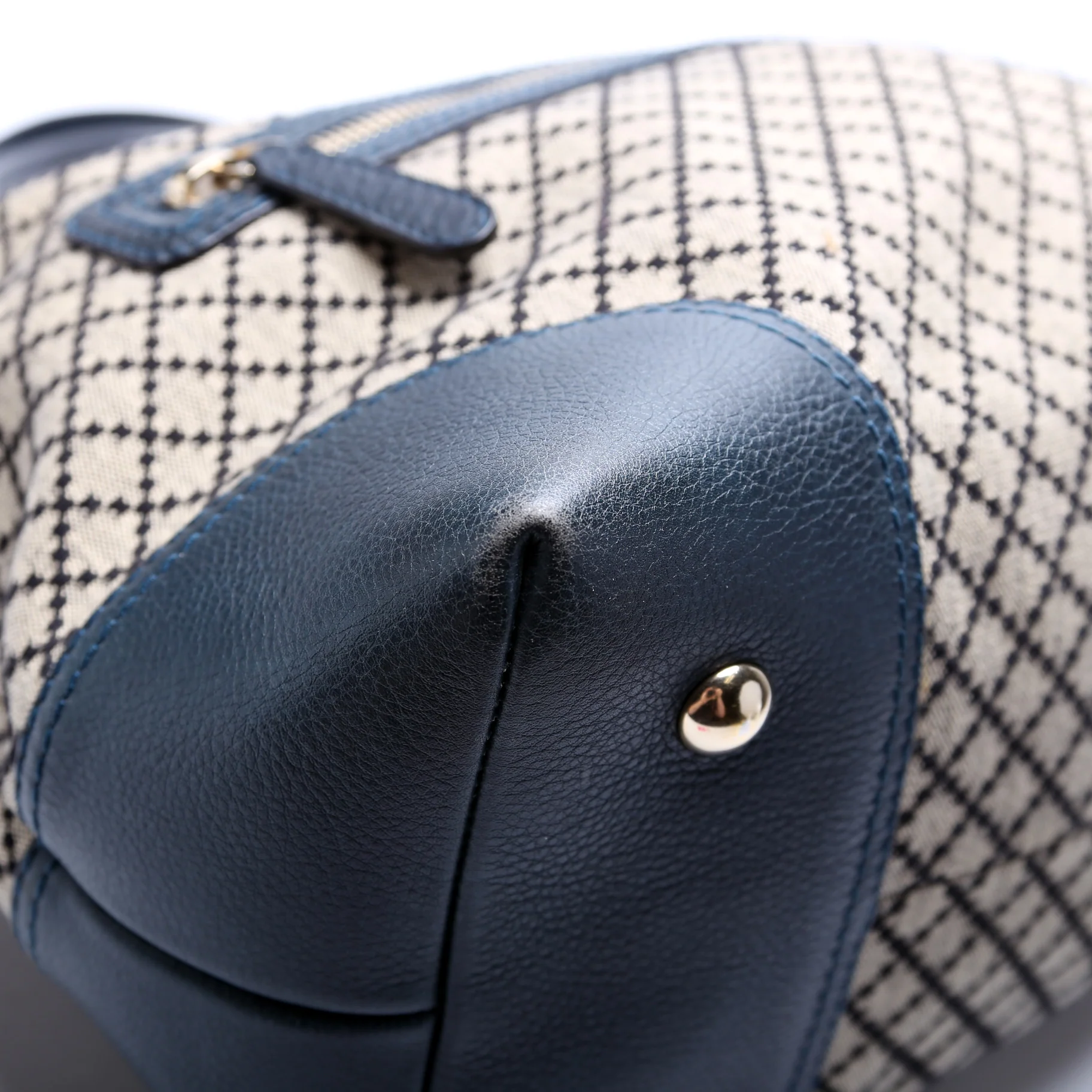 247283 Diamante Canvas Catherine Tote - Image 5