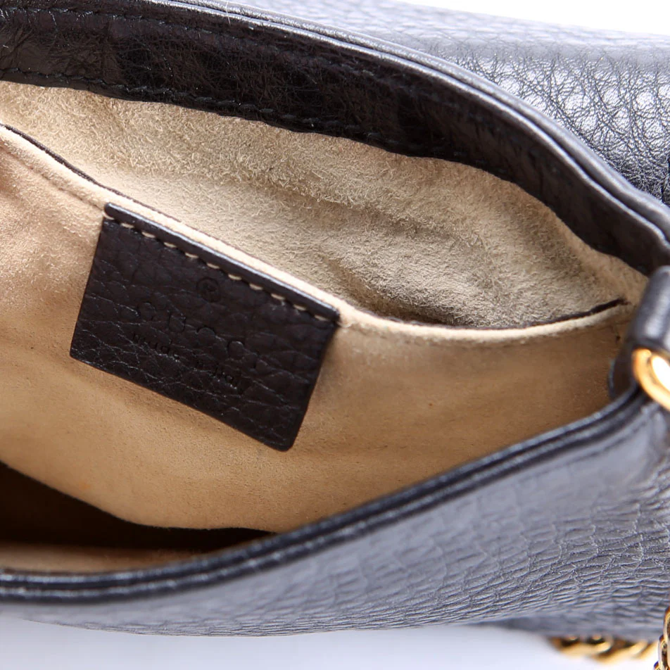 251821 1973 Chain Bag Small Black - Image 11