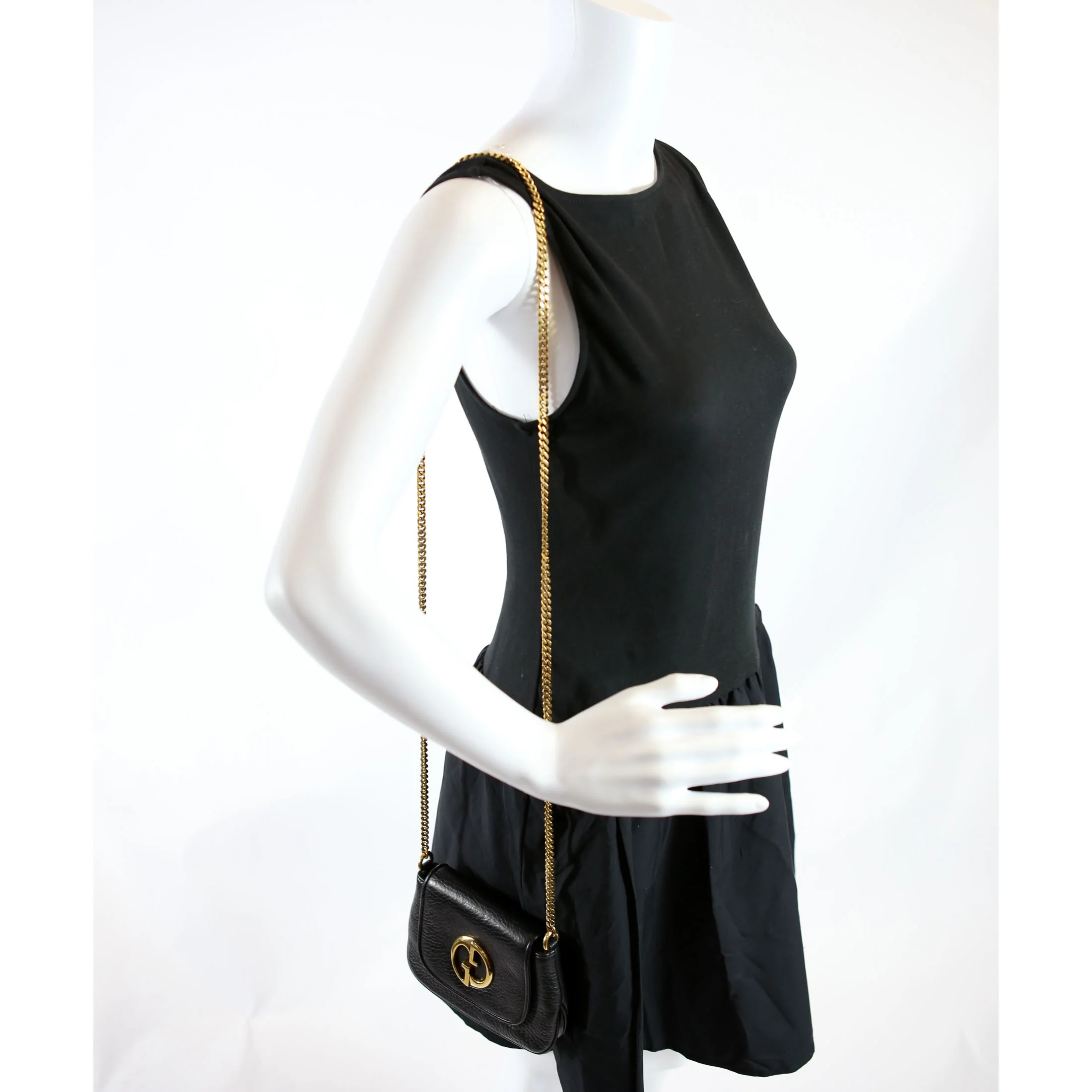 251821 1973 Chain Bag Small Black - Image 13