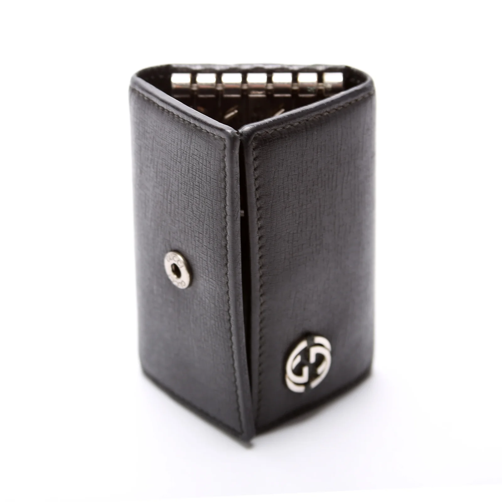 256337 Key Case Leather Black - Image 6