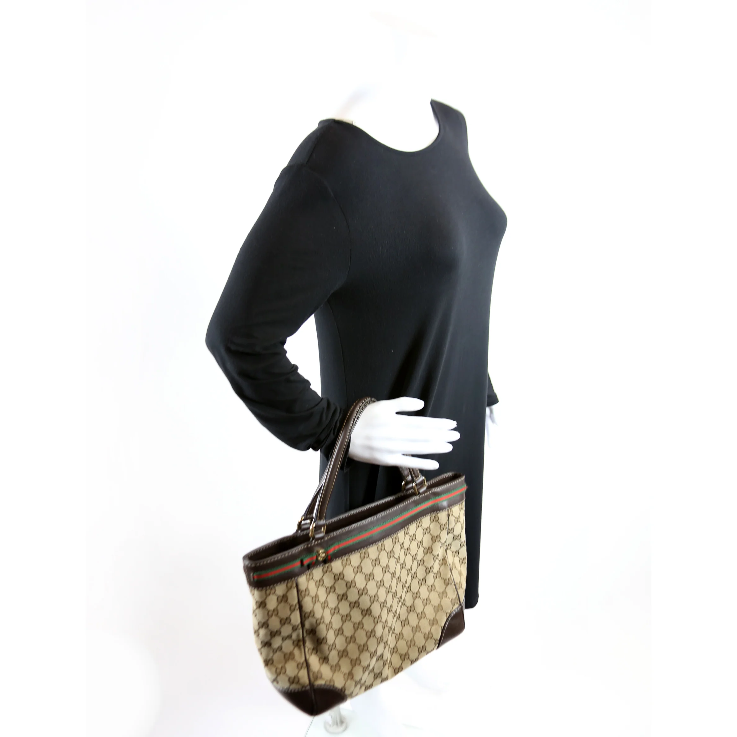 257061 GG Canvas Mayfair Medium Tote - Image 14