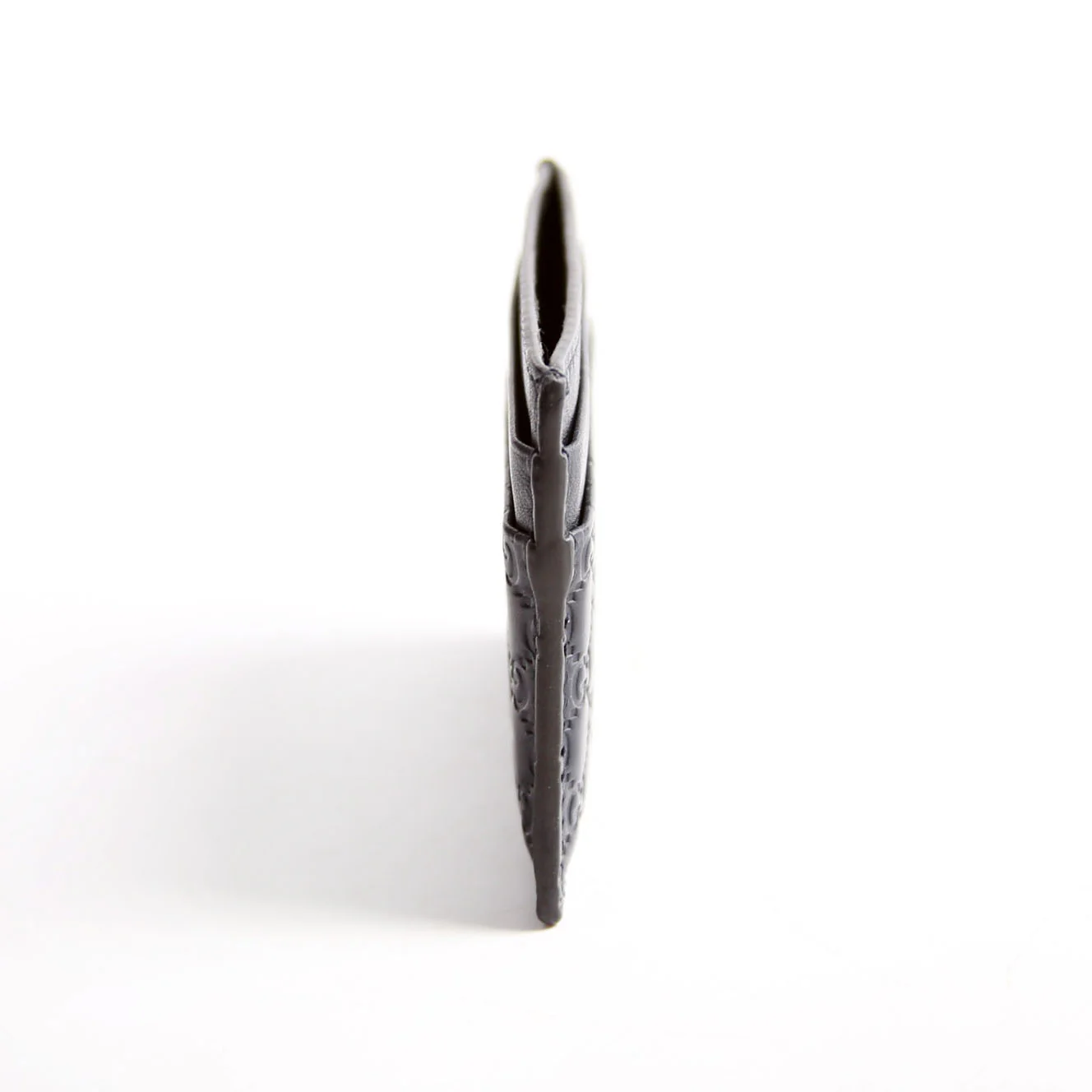 262837 Microguccissima Card Holder Black - Image 4