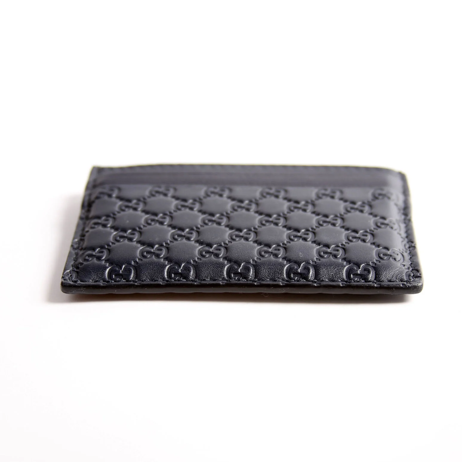262837 Microguccissima Card Holder Black - Image 5