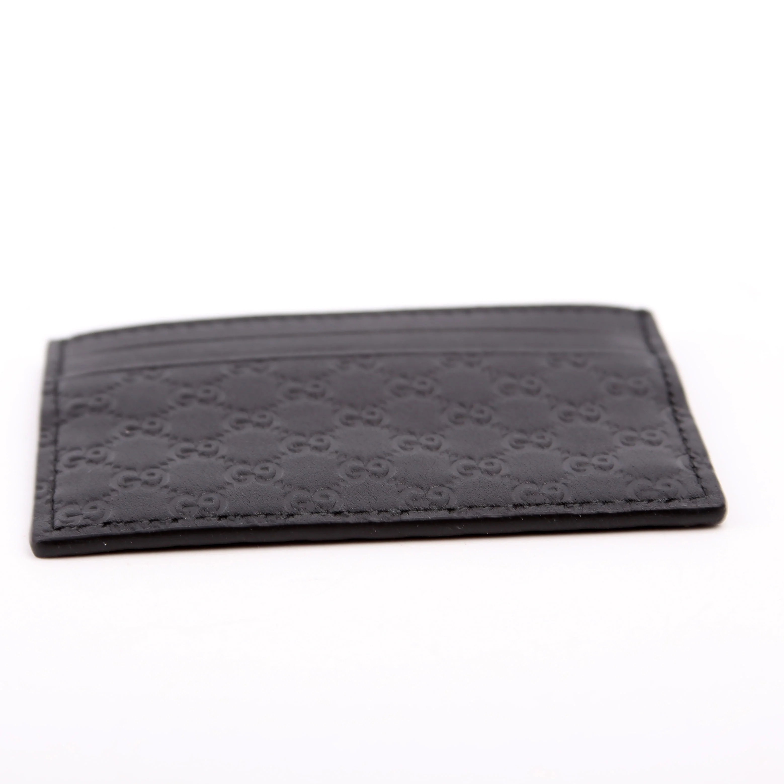 262837 Microguccissima Card Holder Black - Image 4