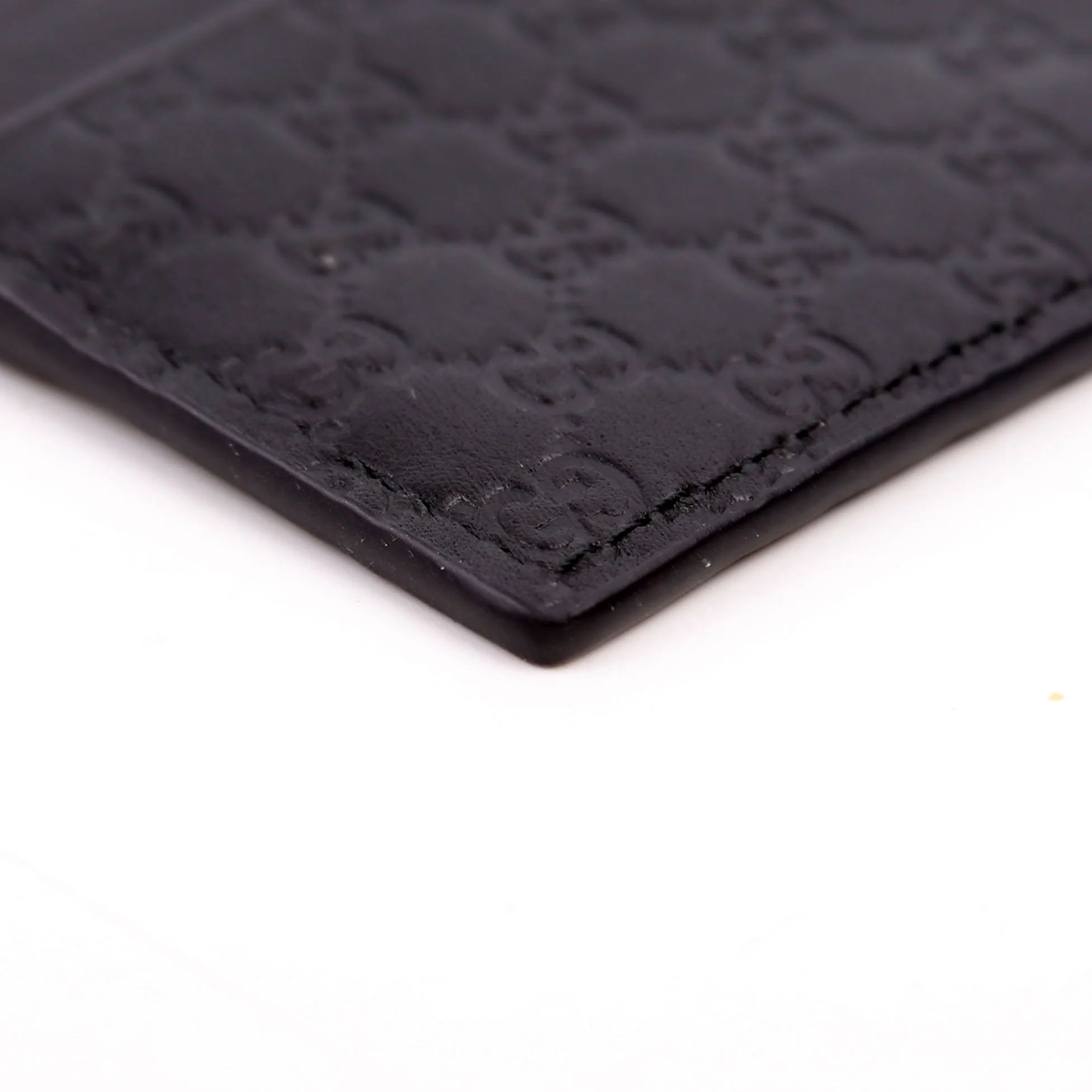 262837 Microguccissima Card Holder Black - Image 5