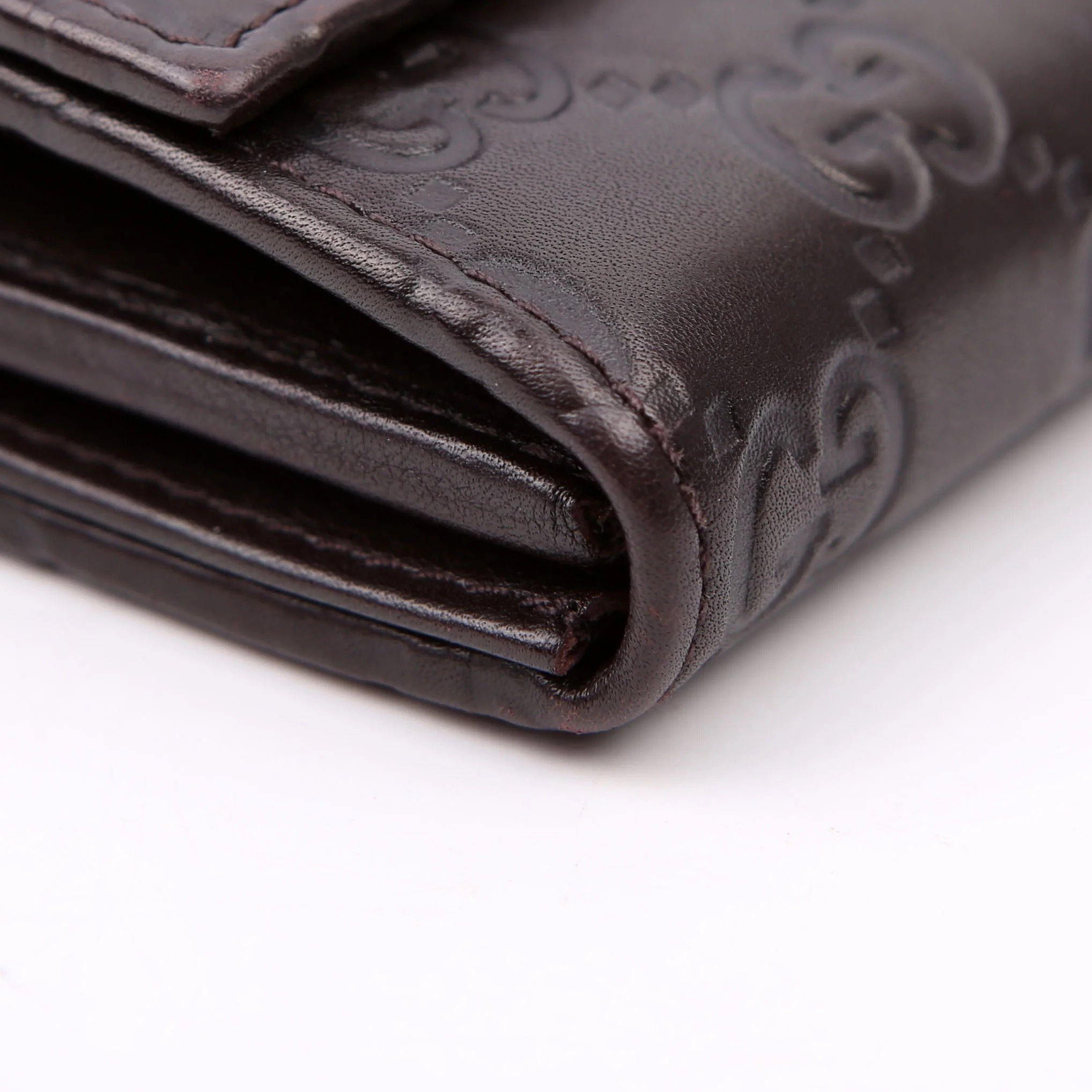 269541 Guccissima Wallet On Chain Clutch Brown - Image 5