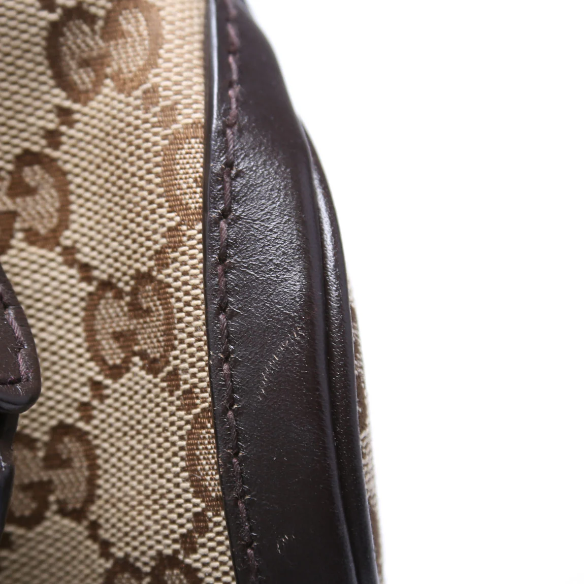 269876 GG Canvas Small Boston Brown - Image 8