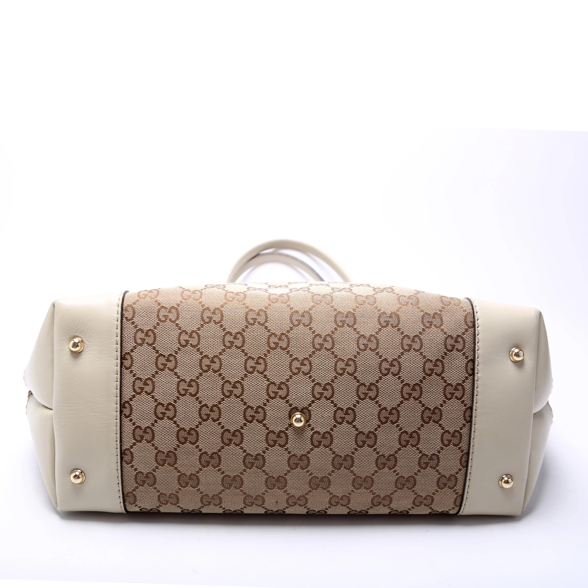 269956 GG Canvas Heart Bit Charm Tote - Image 4