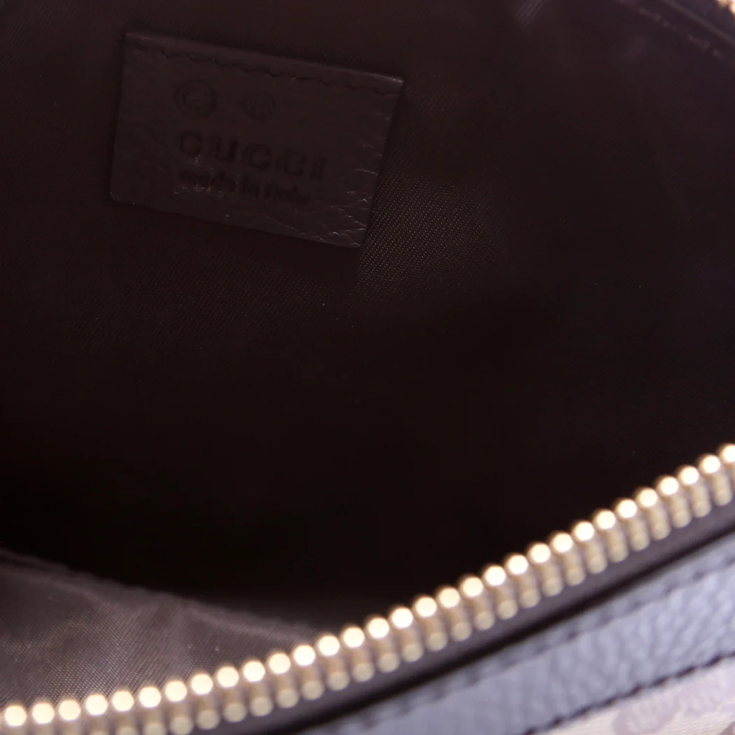 274181 GG Crystal Wristlet Brown - Image 6