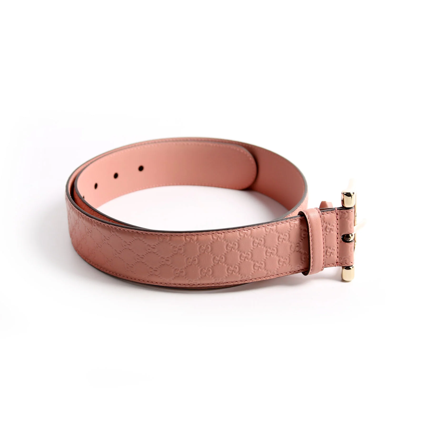 281548 Guccissima Belt Size 85/34 Pink - Image 4