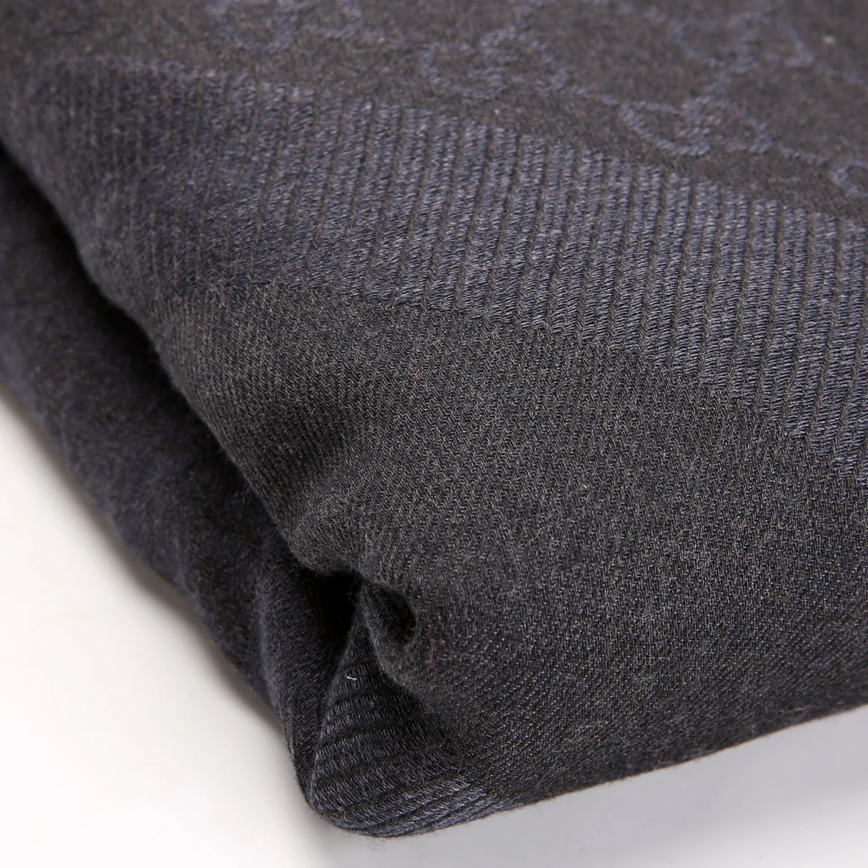 281942 GG 140CM Square Wool/Silk Shawl - Image 3