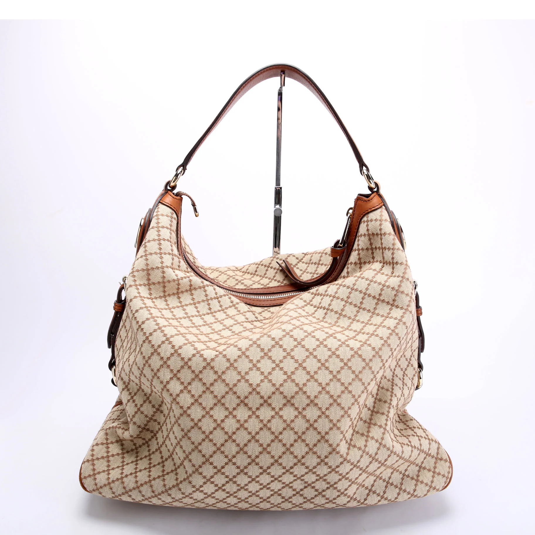 282344 Diamante Canvas Hobo - Image 3
