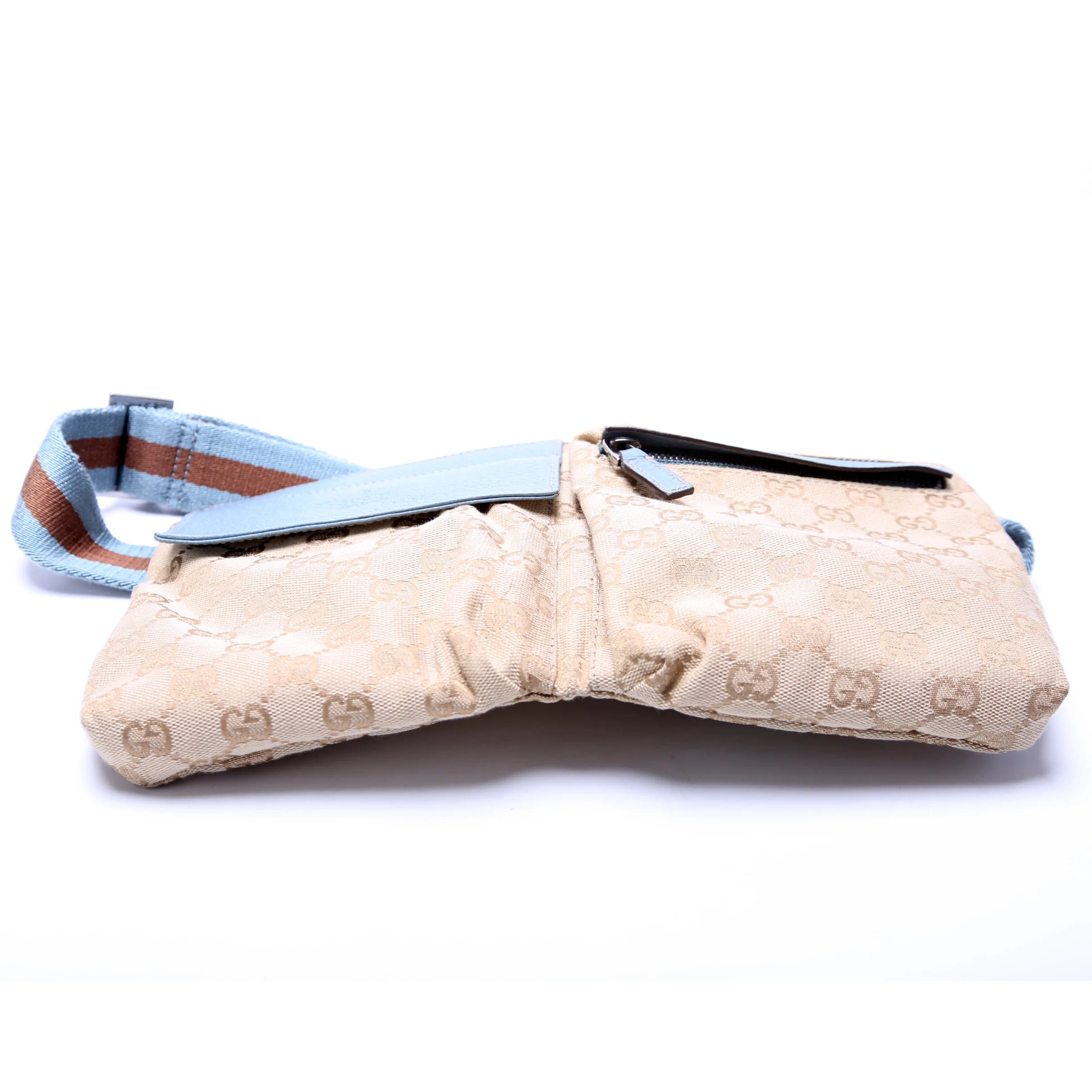 28566 GG Canvas Waist Bag - Image 4