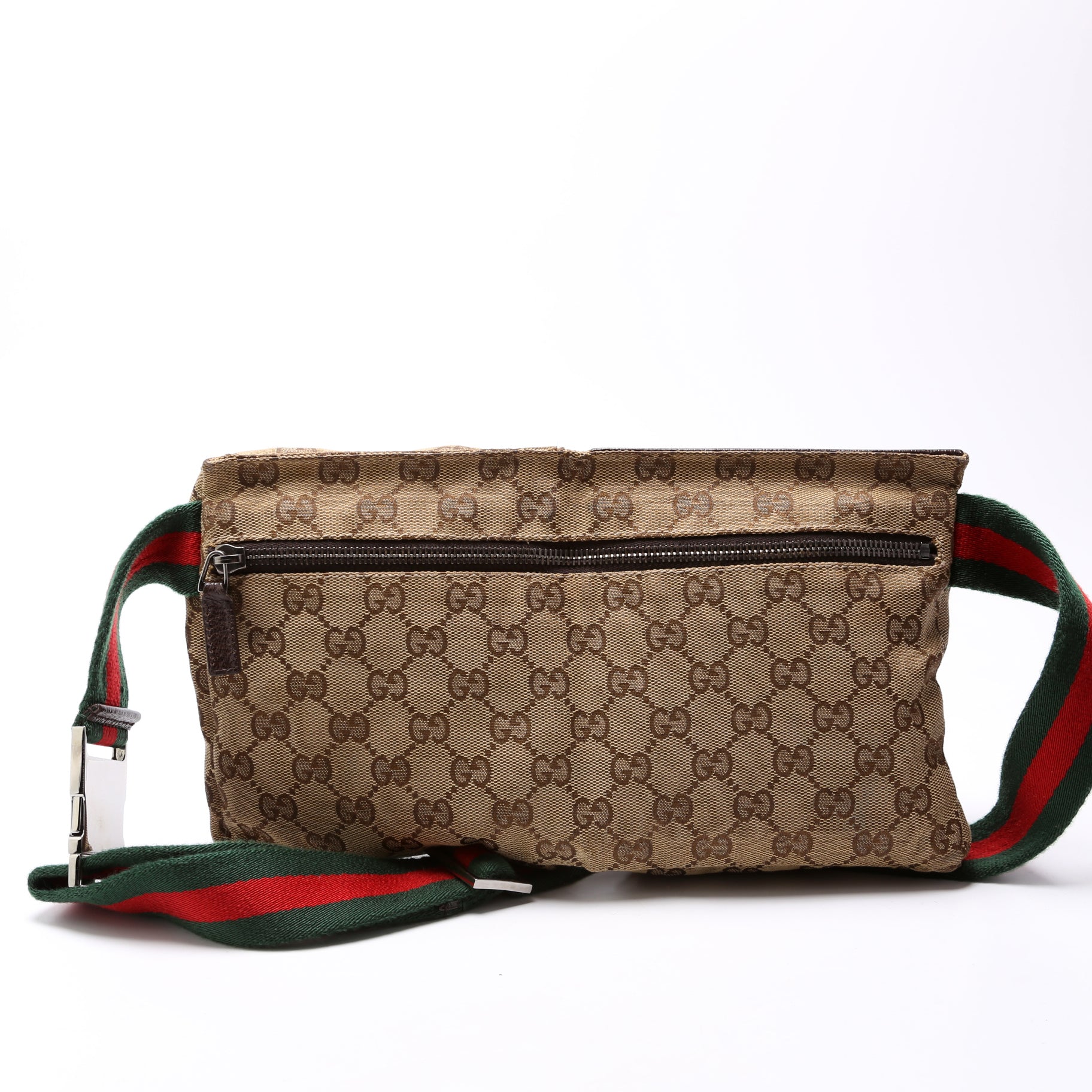 28566 GG Canvas Waist Bag - Image 3
